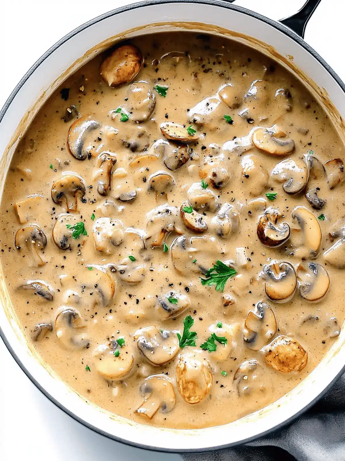 Mushroom Stroganoff (Vegetarian)