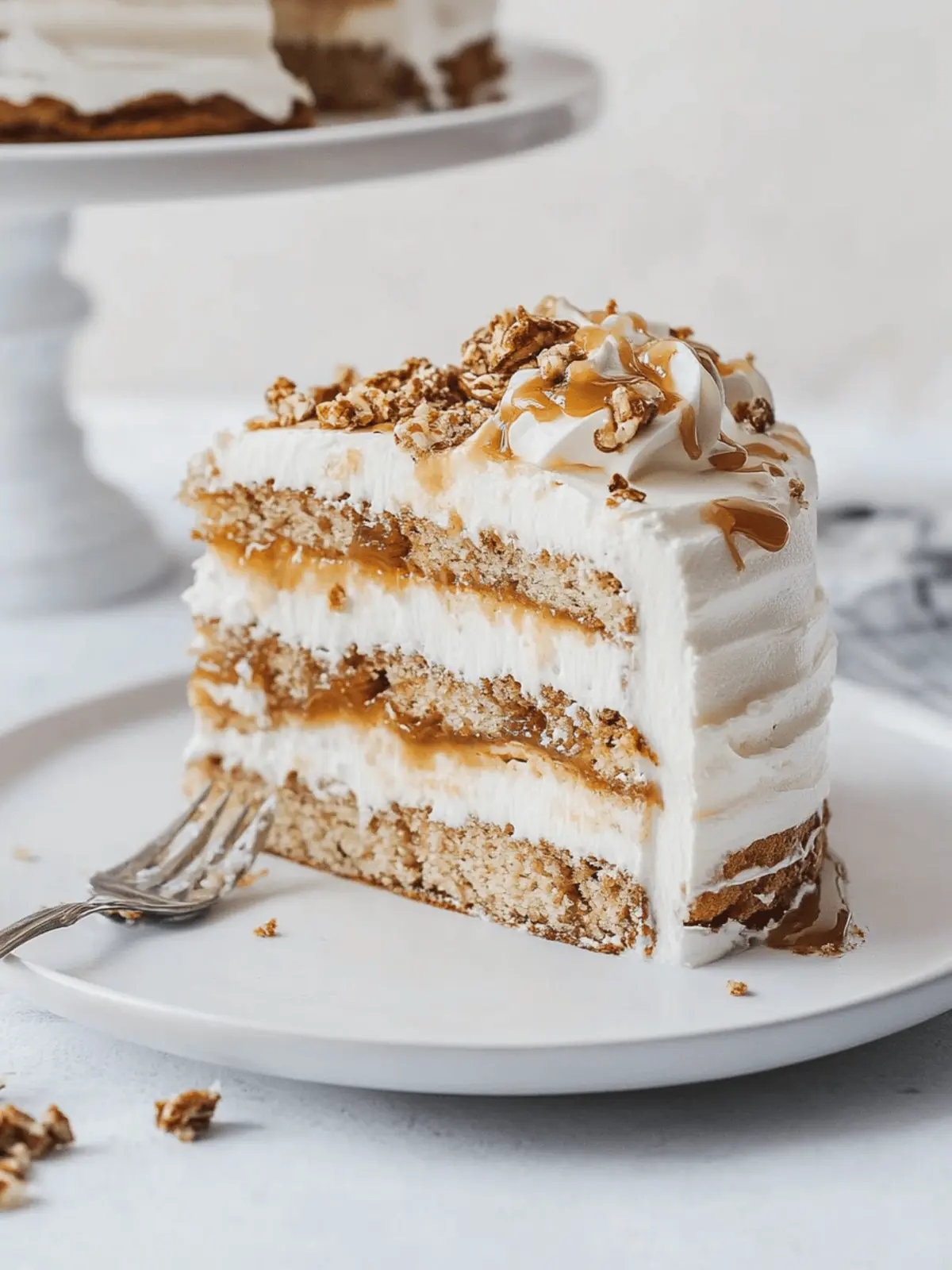 Caramel Crunch Cake