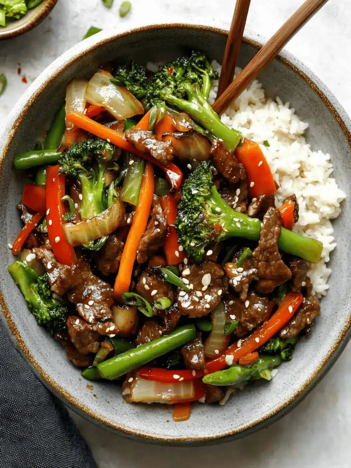 Heavy-on-the-Veggies Beef and Vegetable Stir Fry