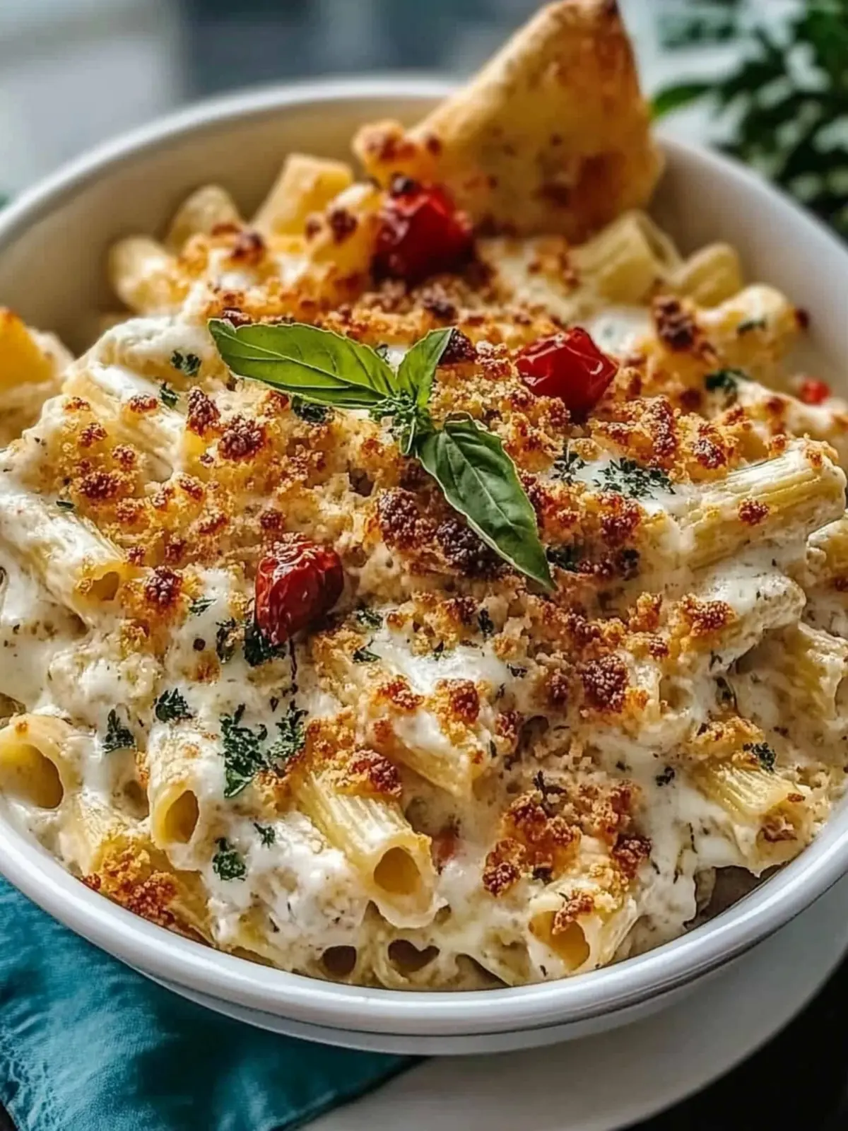Boursin Cheese Baked Pasta