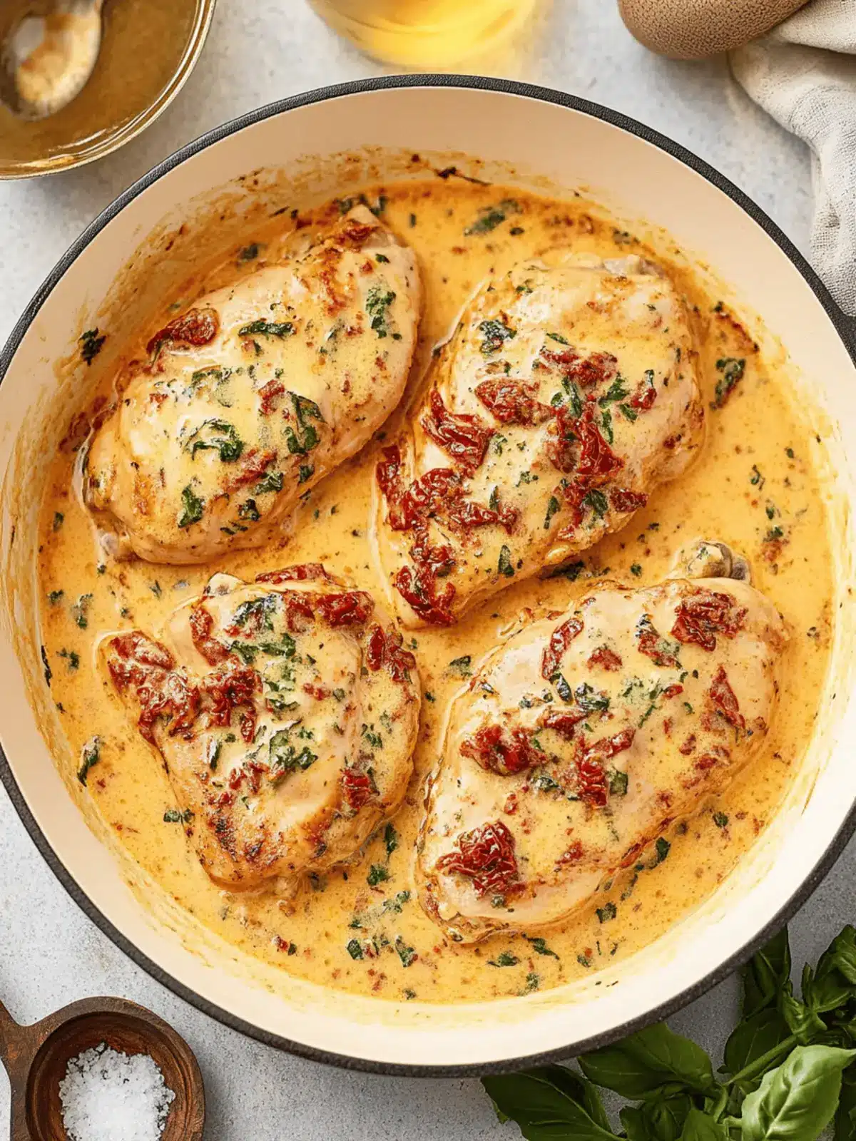 Marry Me Chicken (In Sun-Dried Tomato Cream Sauce)