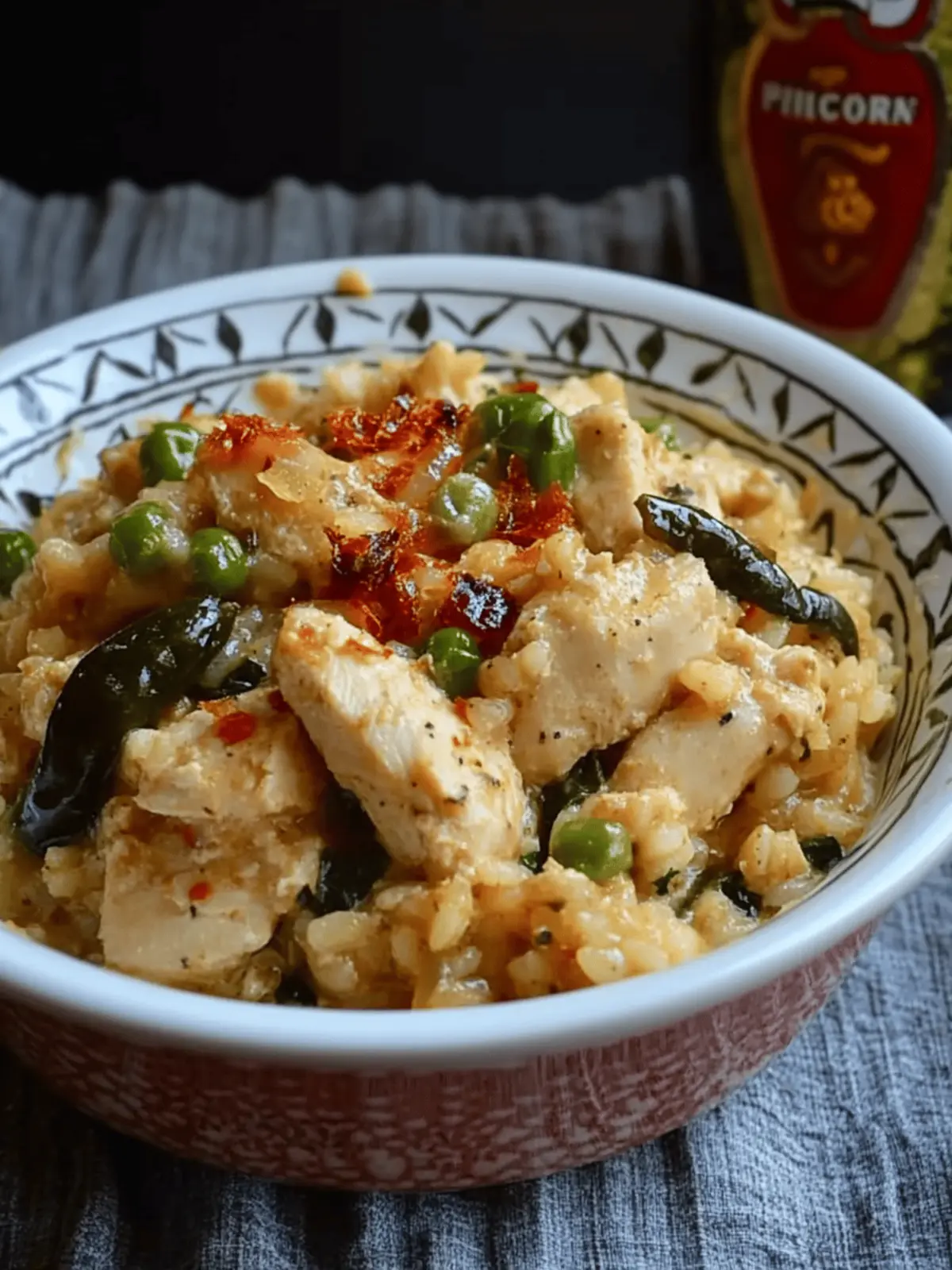 Irresistibly Creamy Spicy Chicken Poblano Risotto Delight 4 Spicy Chicken Poblano Ristto