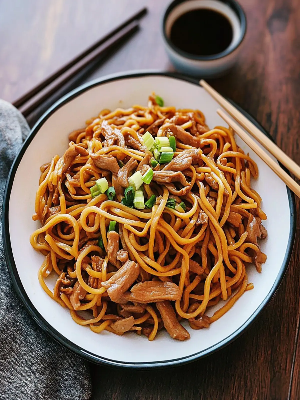 Shanghai Noodles (Easy & Authentic)