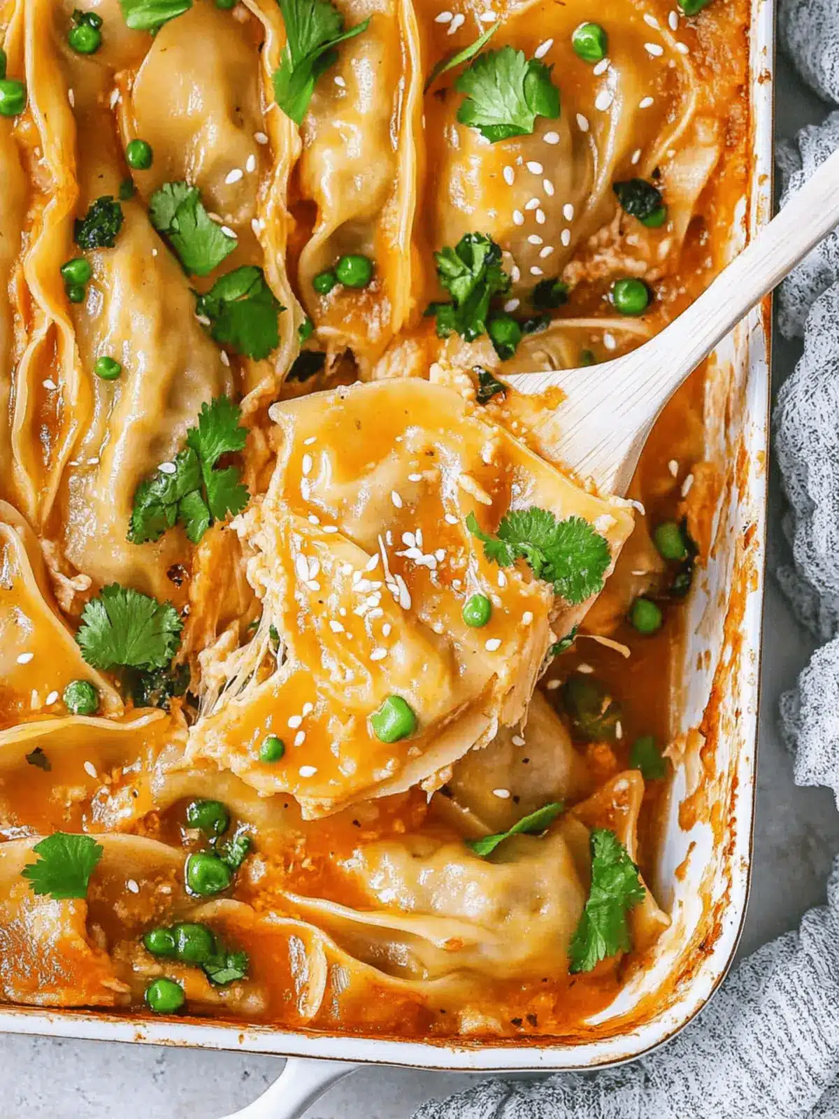 Dumpling Bake (Viral One Pan Dumplings)