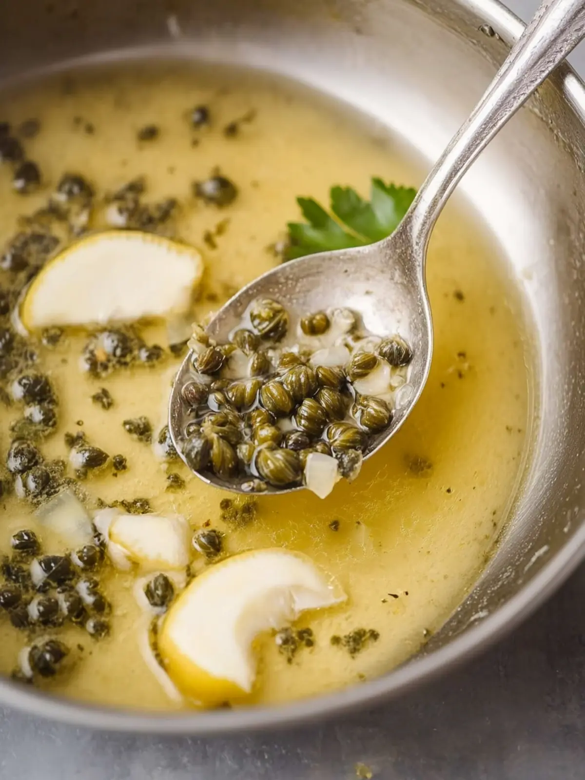 Lemon Caper Butter Sauce