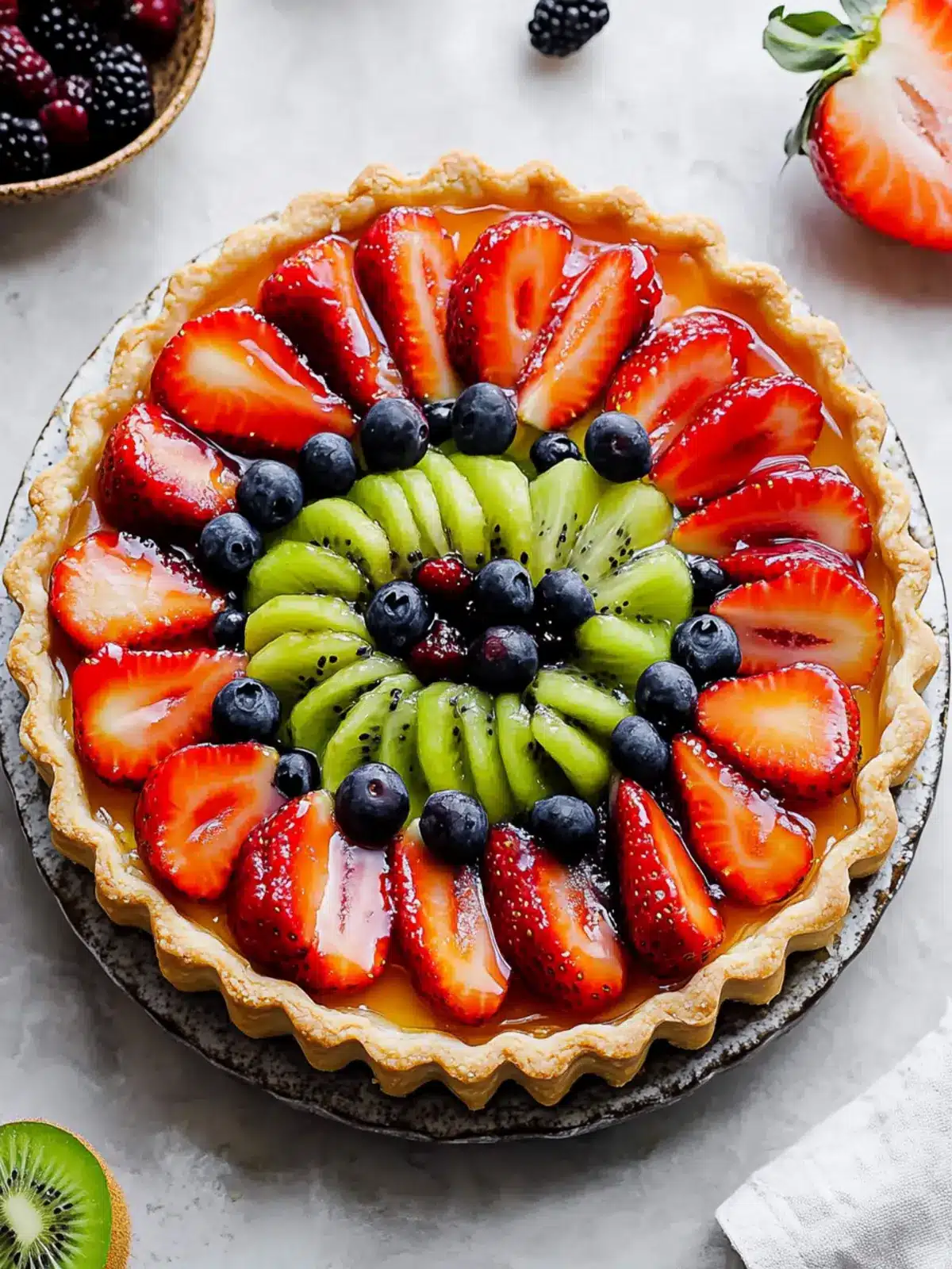Vegan Fruit Tart