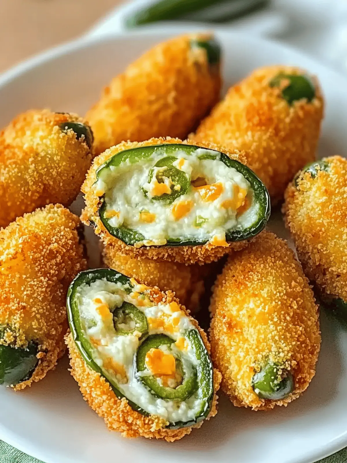 Crispy Air Fryer JalapeÃ±o Poppers