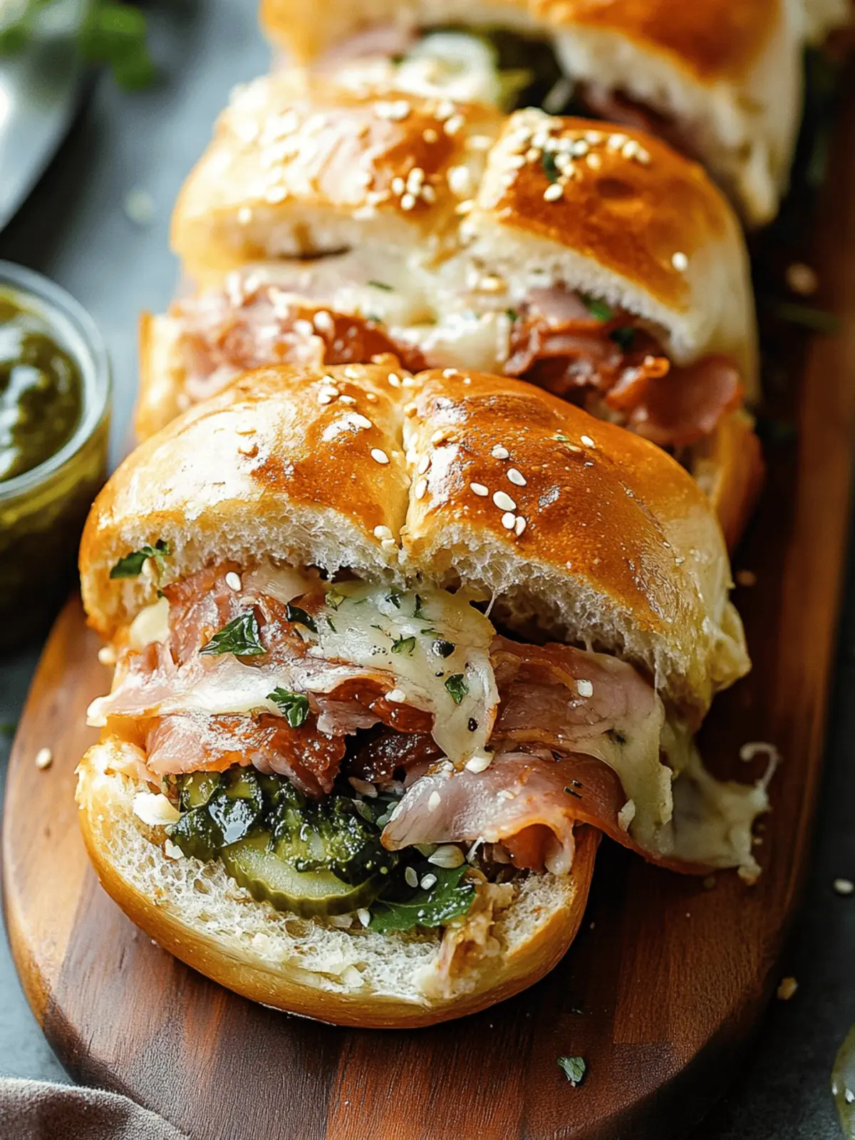 Hot Roll Sandwiches