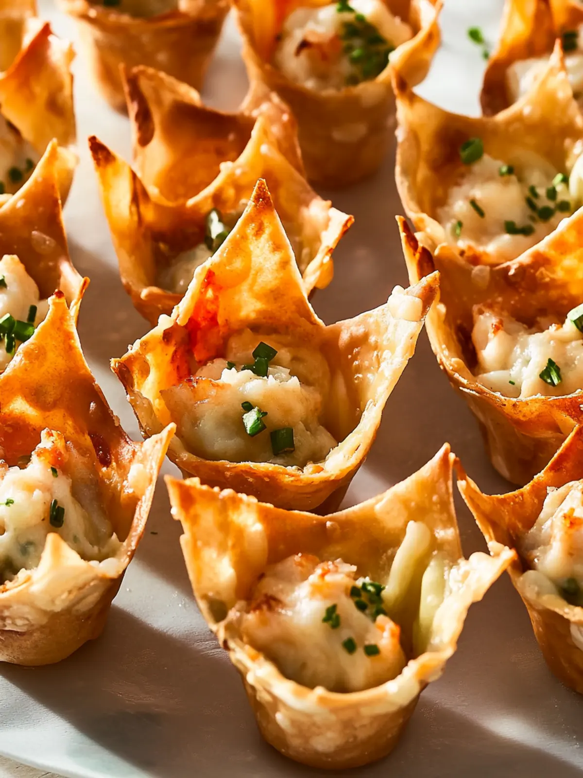Crab Rangoon Cups