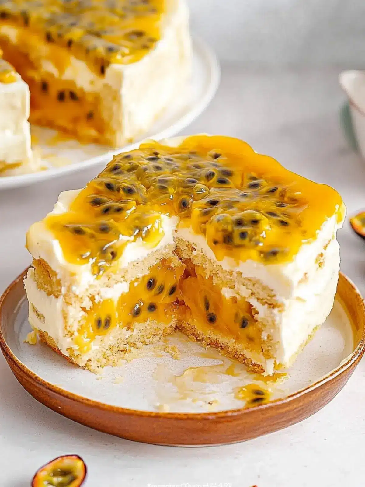 Passion Fruit Cake