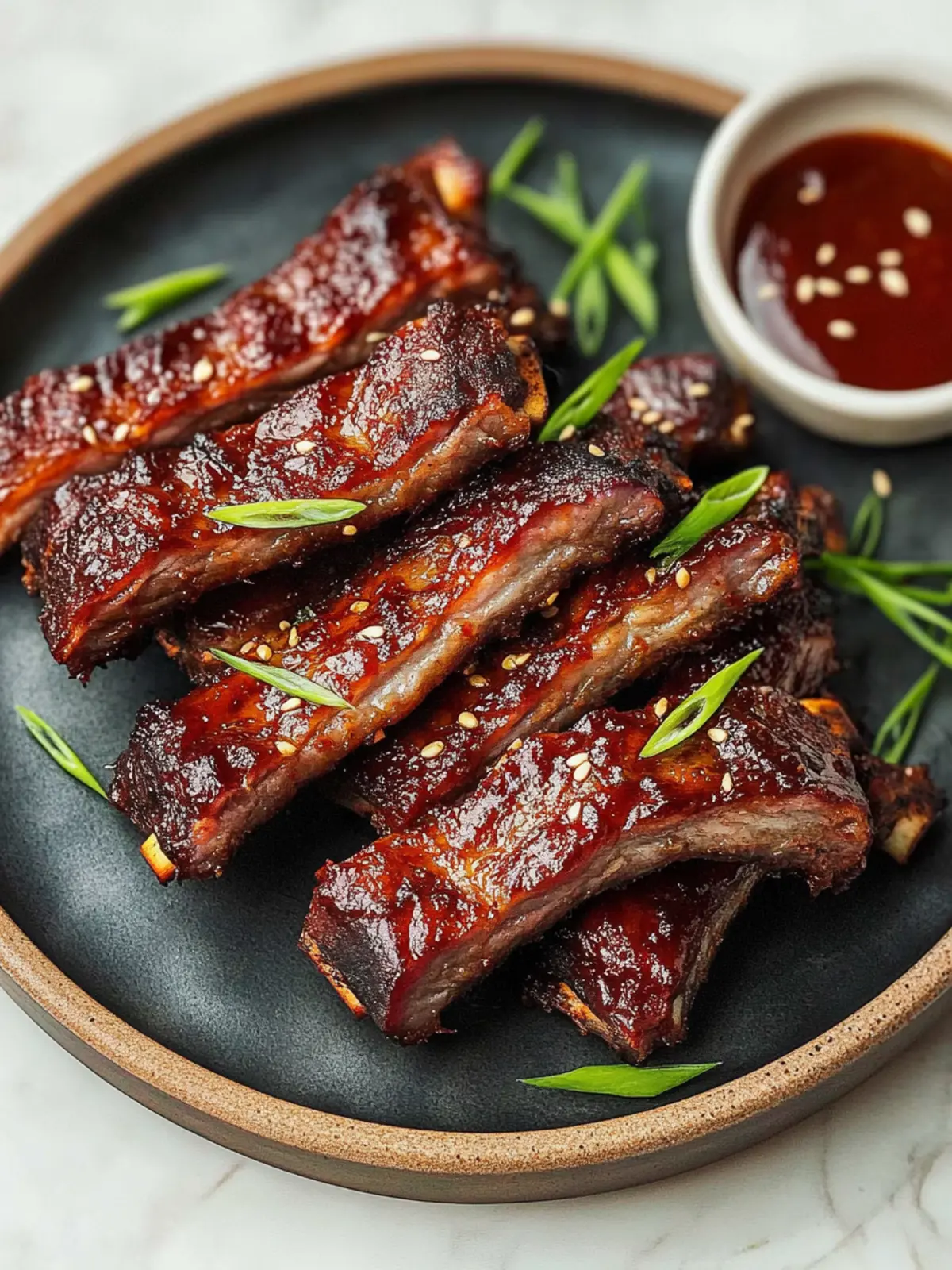 Korean Sweet and Spicy Pork Spareribs