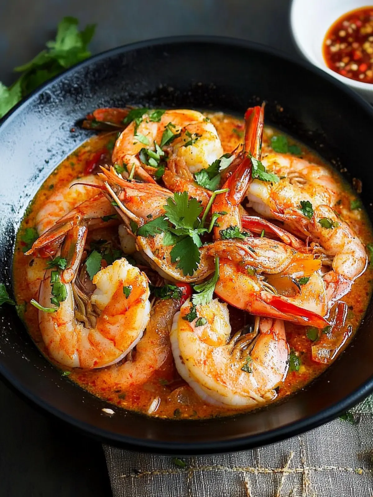 Singapore Chili Prawns