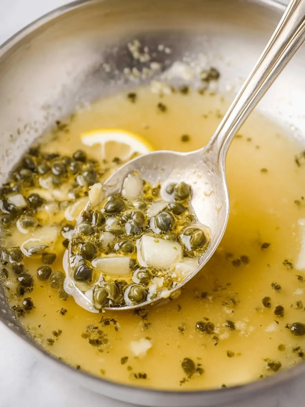 Lemon Caper Butter Sauce