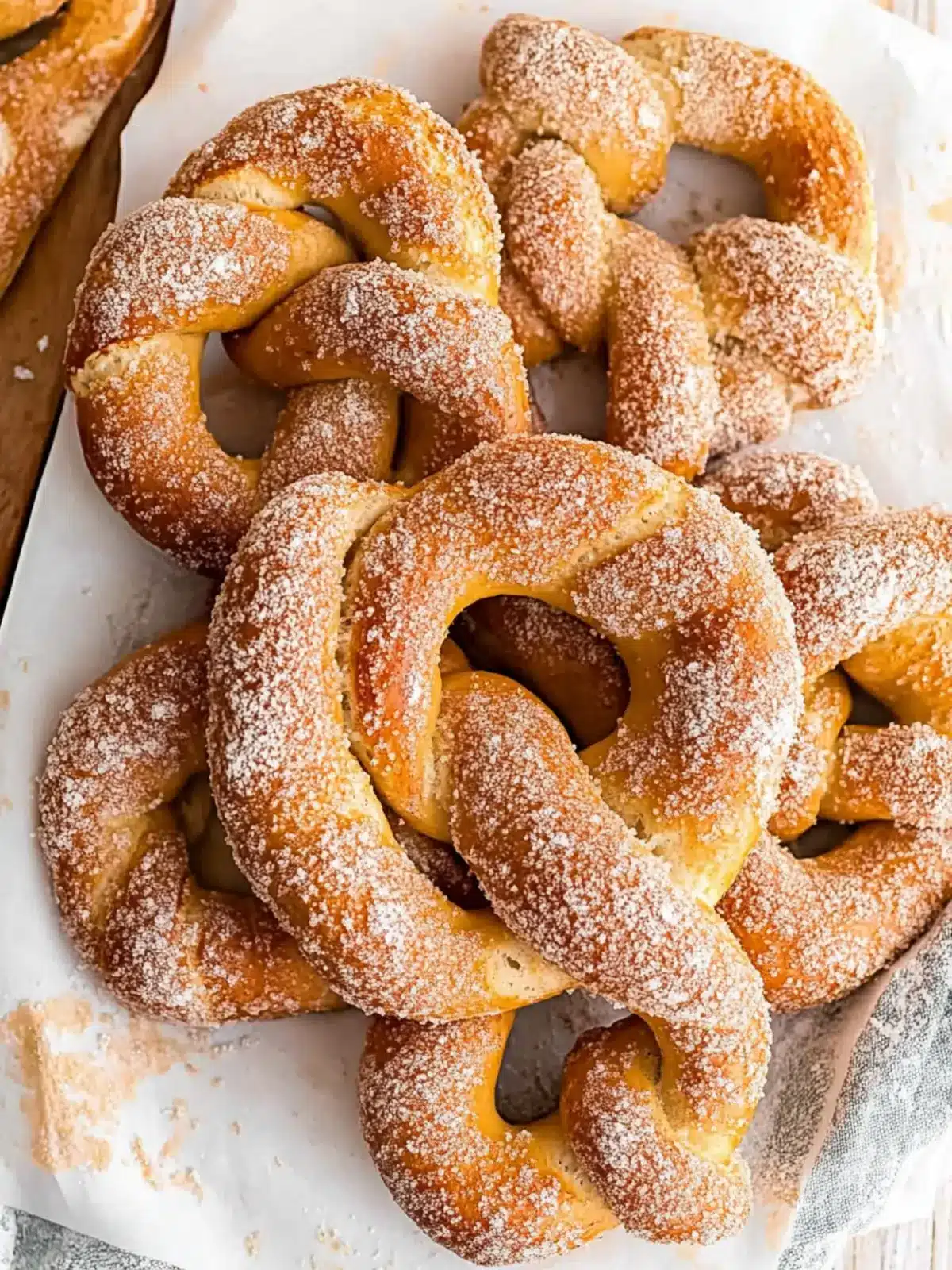 Cream Cheese Stuffed Pretzels