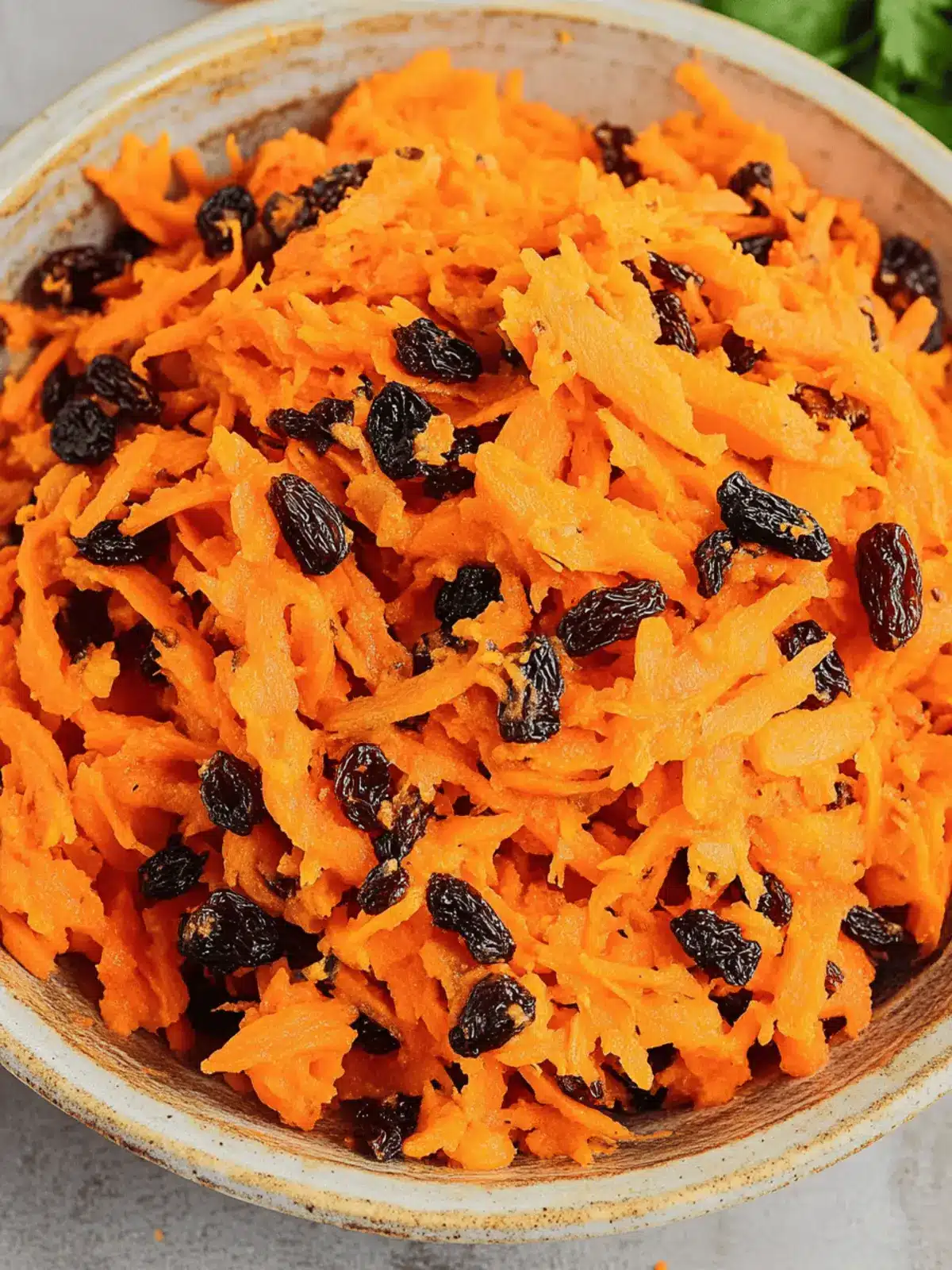 Carrot Raisin Salad