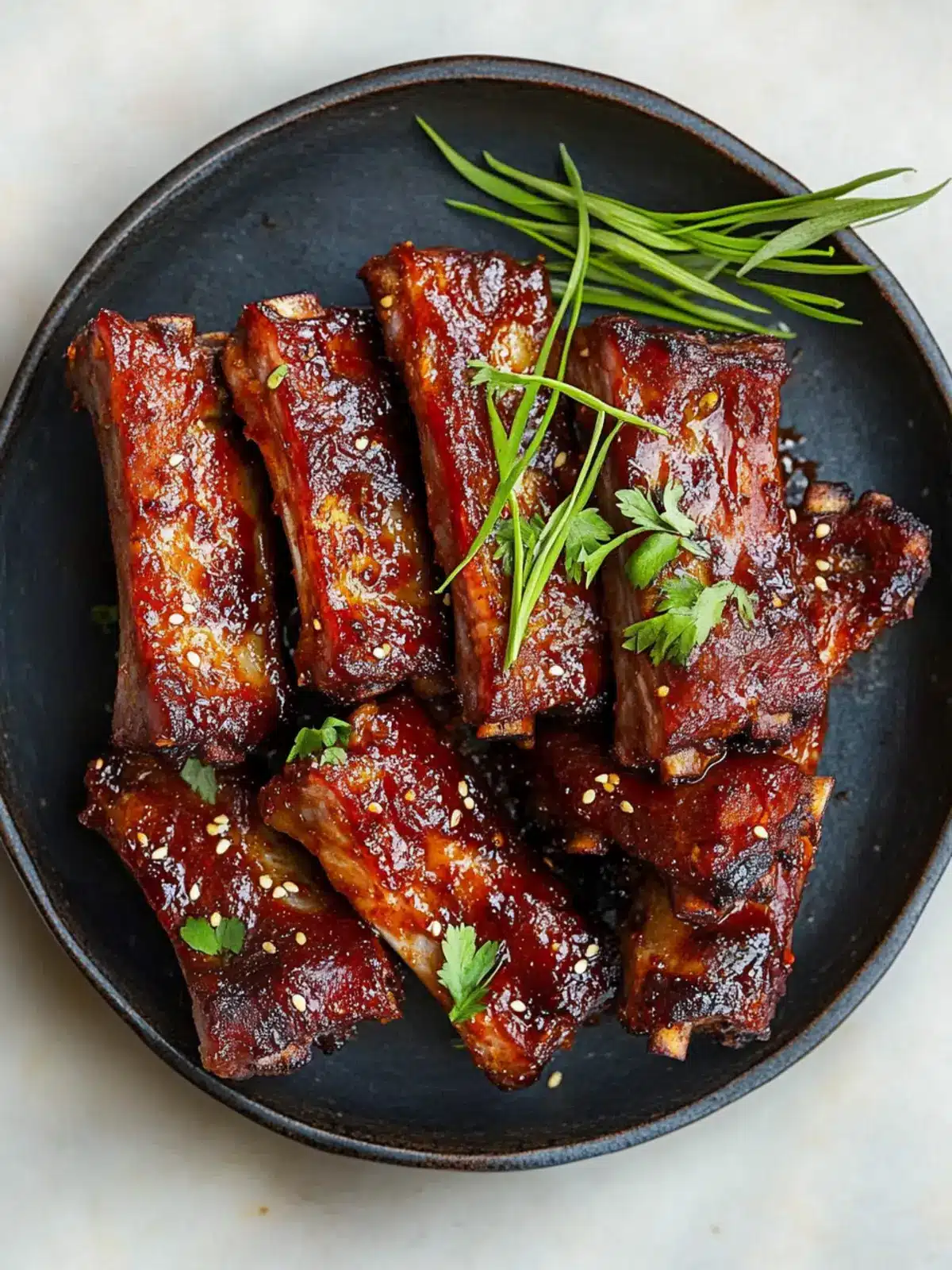 Korean Sweet and Spicy Pork Spareribs