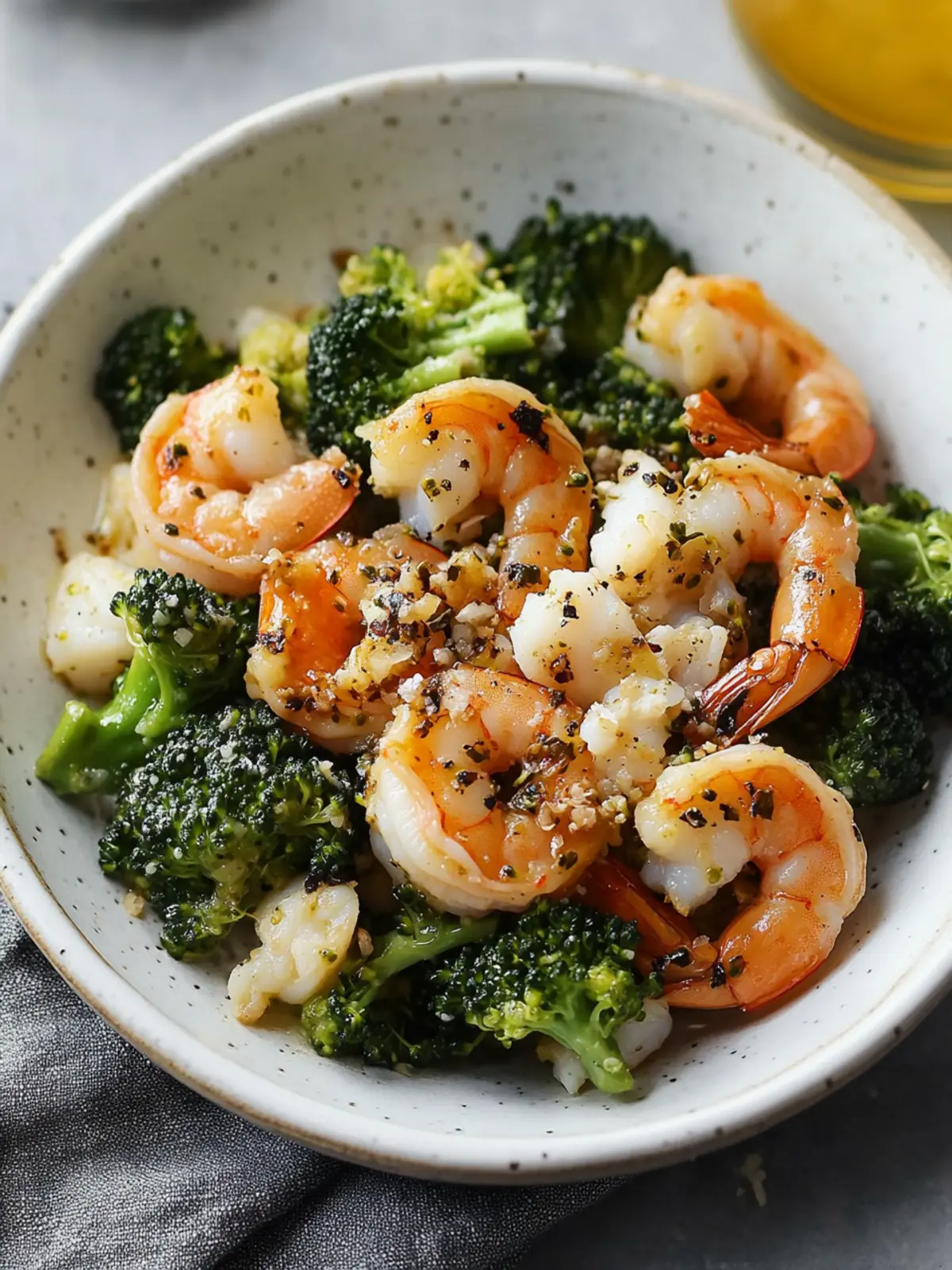 30-Minute Healthy Shrimp & Broccoli Dinner