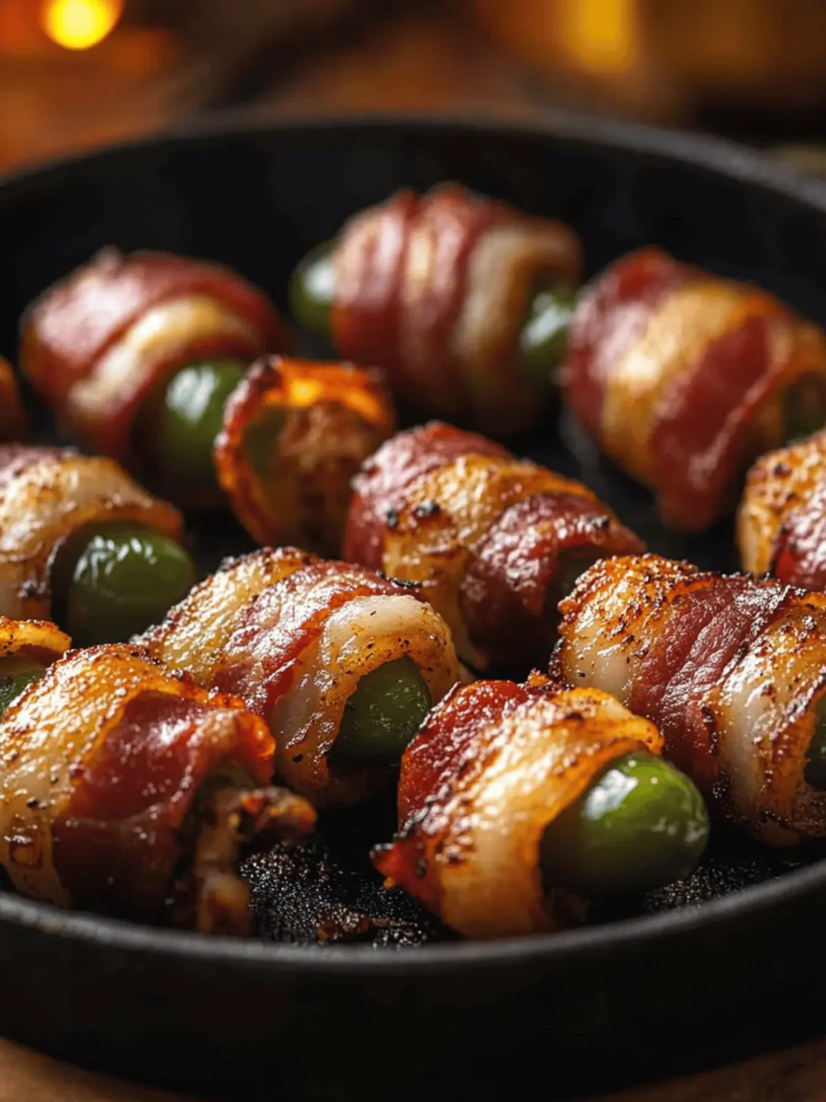 Bacon Wrapped Jalapeno Poppers