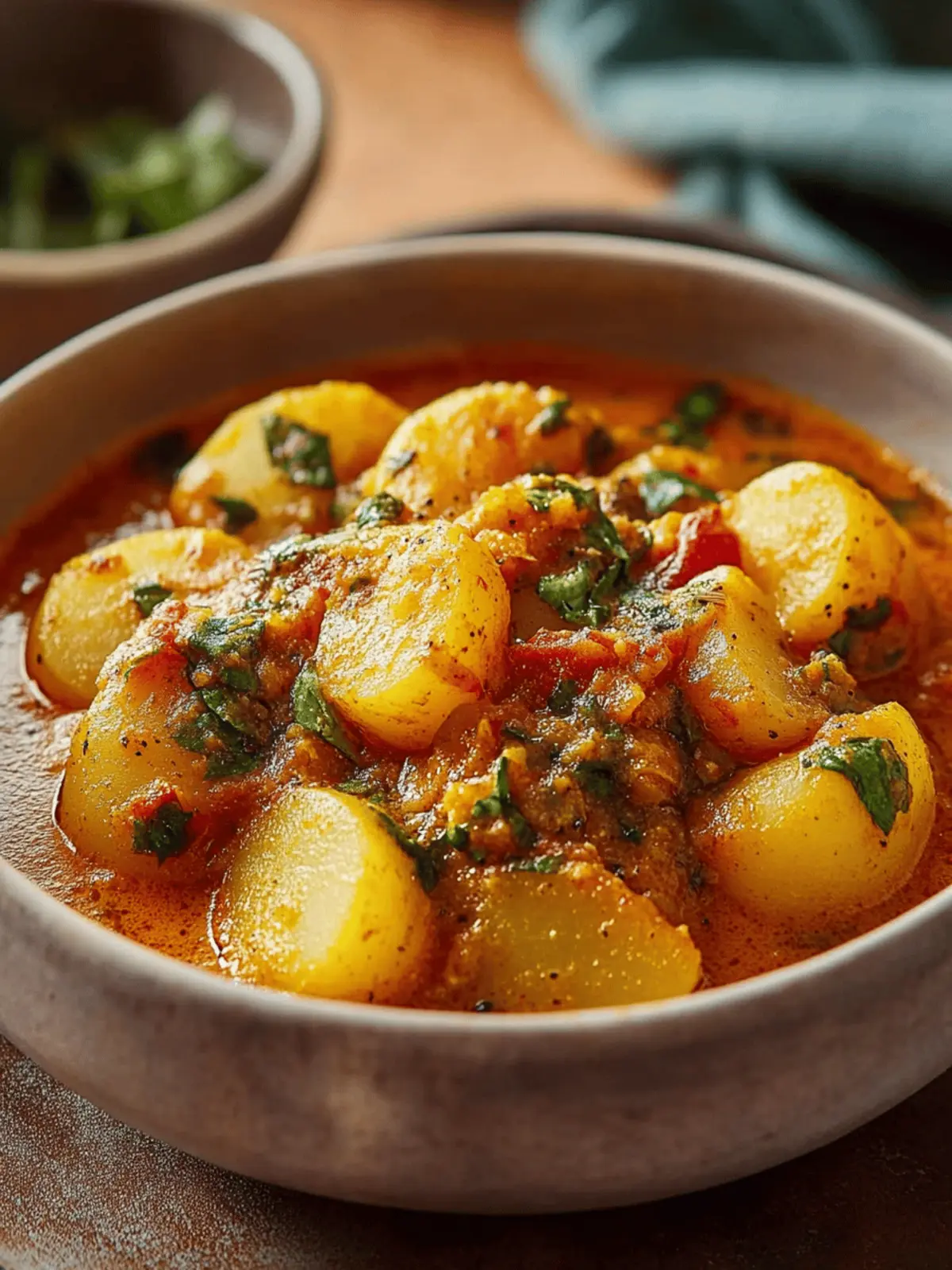 Homestyle Potato Curry