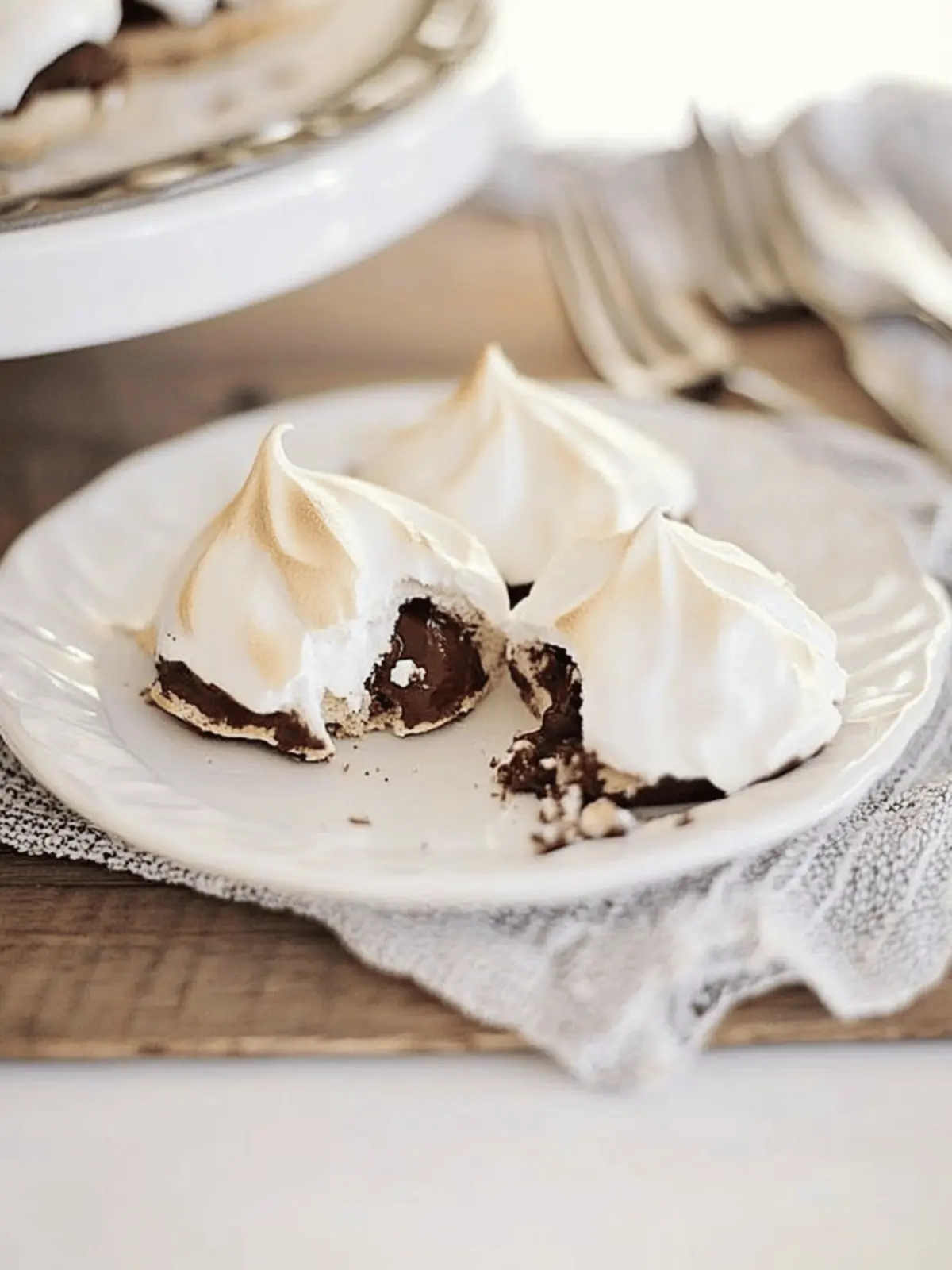 Nutella Meringue