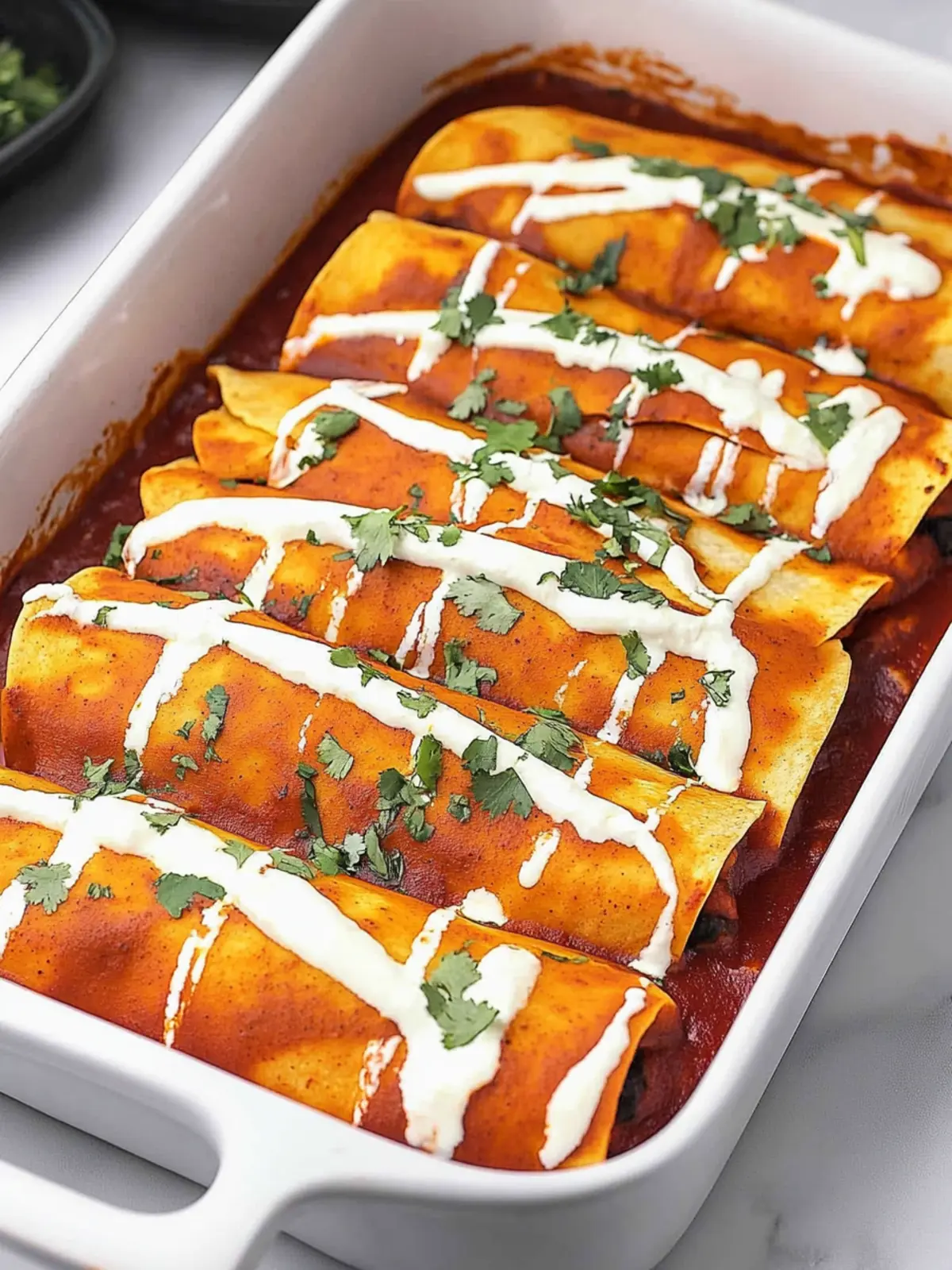 Black Bean Enchiladas