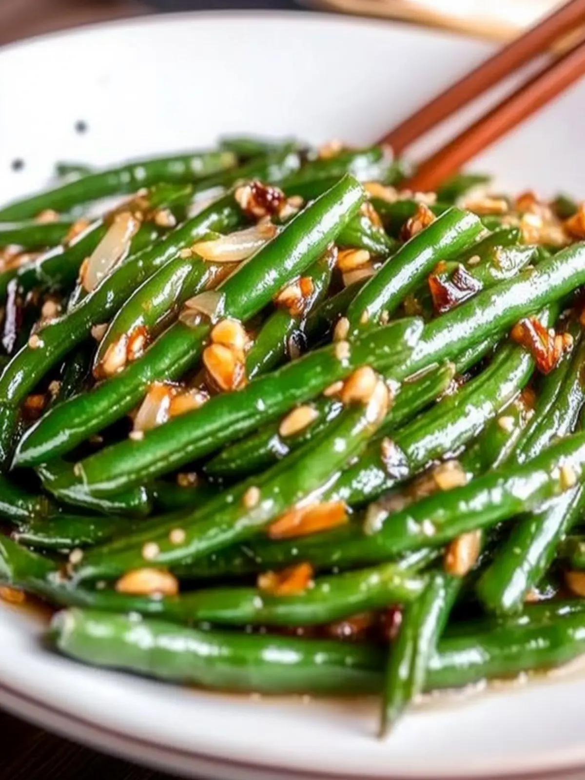 Stir-Fried Garlic Green Beans