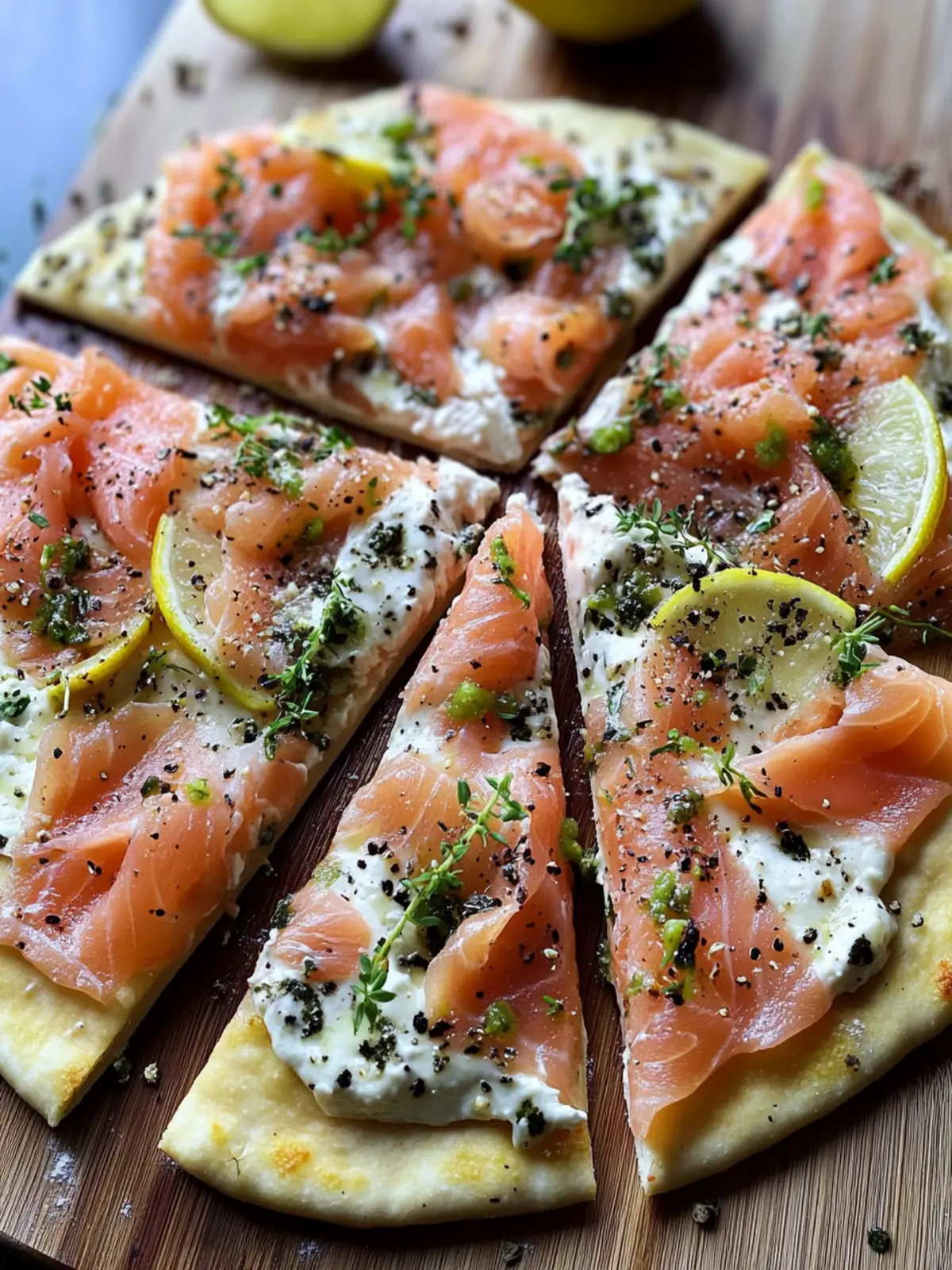 Smoked Salmon Pizza
