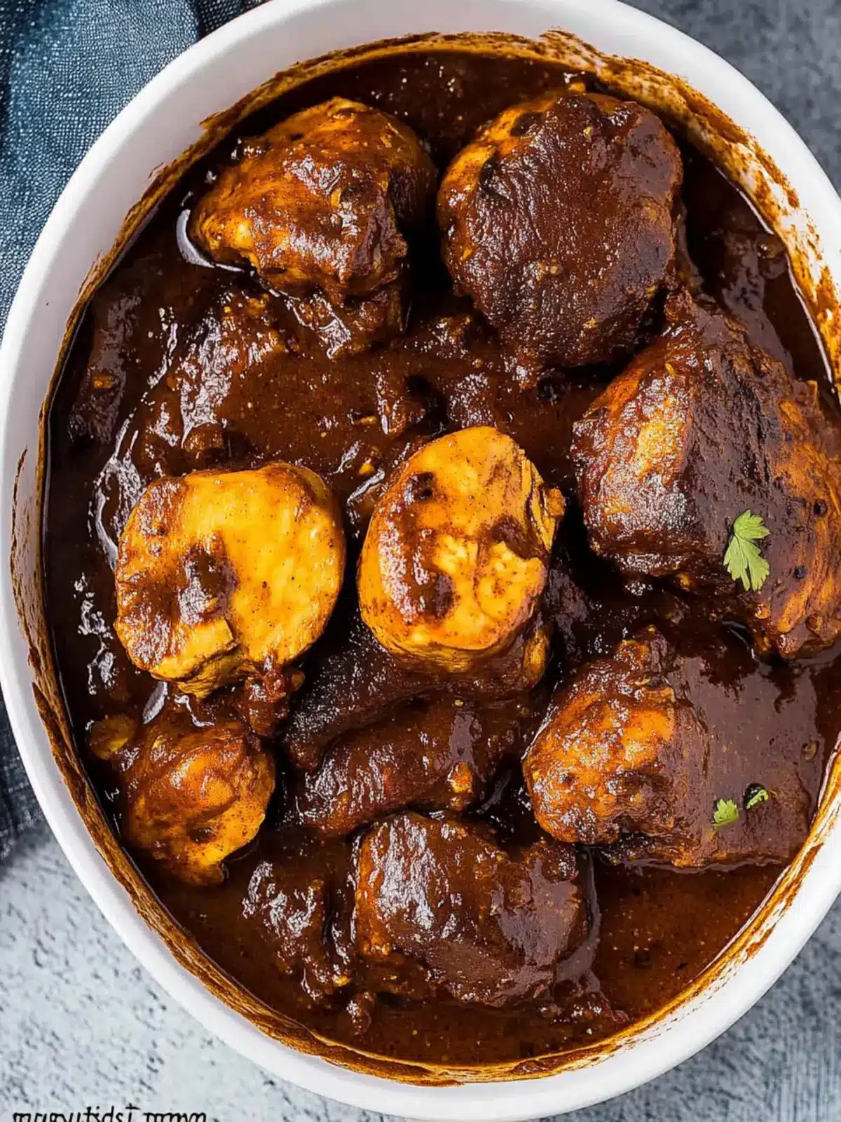 Spicy Ethiopian Chicken Stew