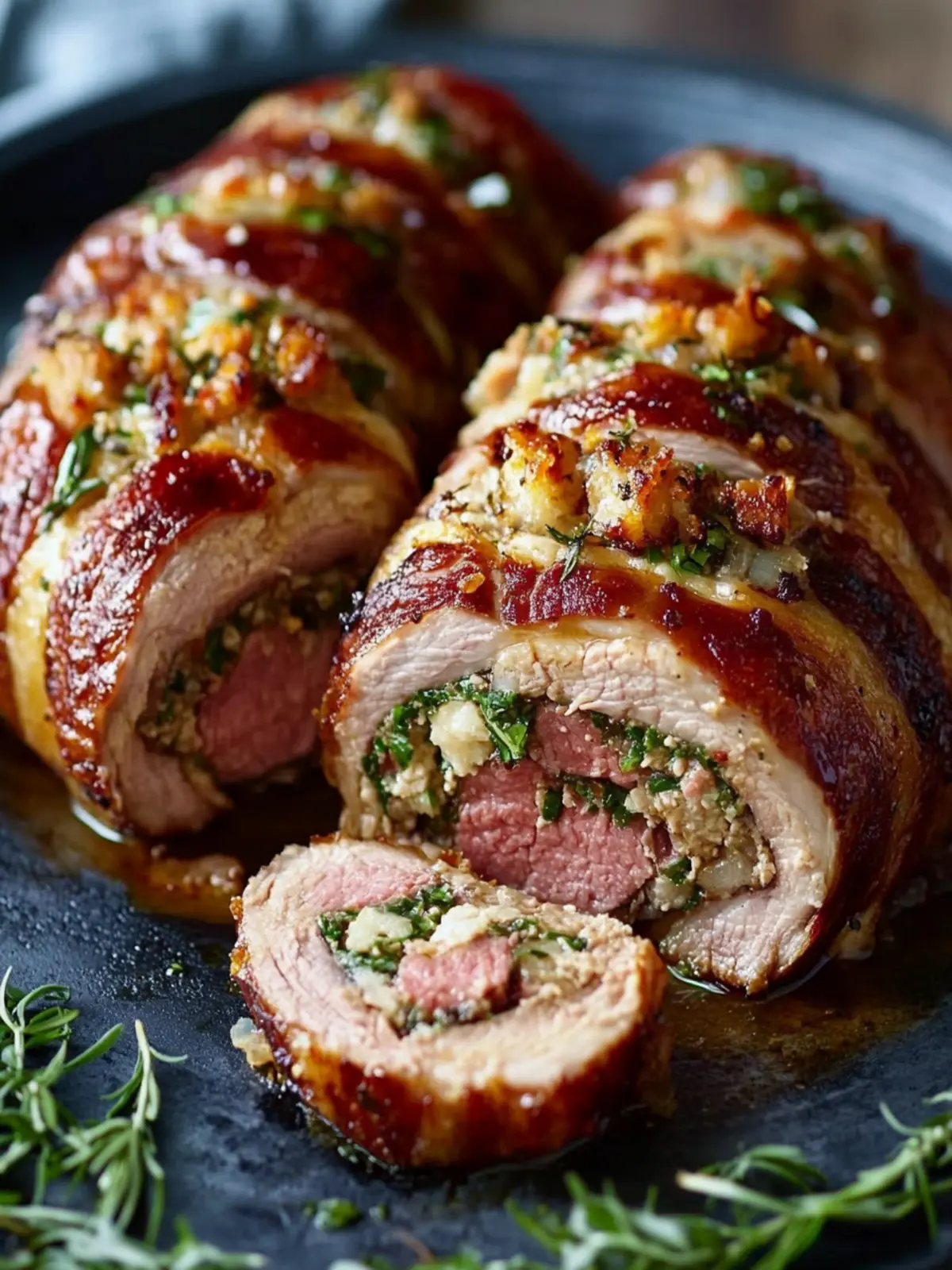 Hairy Bikers Stuffed Pork Tenderloin: Easy Family Feast! 2 Hairy Bikers Stuffed Pork Tenderloinâ