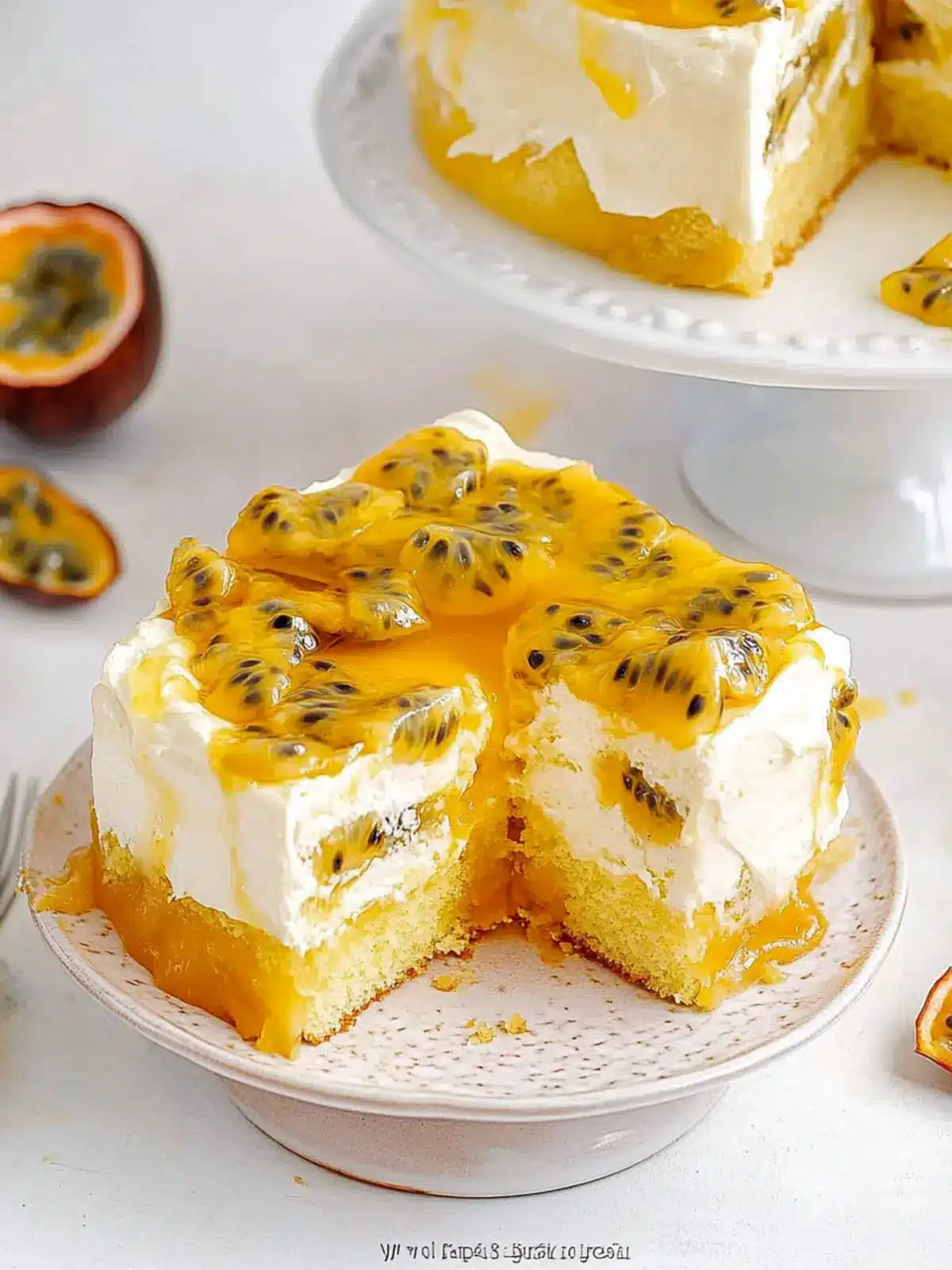 Passion Fruit Cake