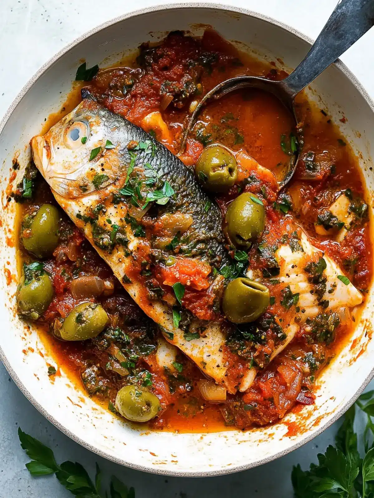 Fish Puttanesca
