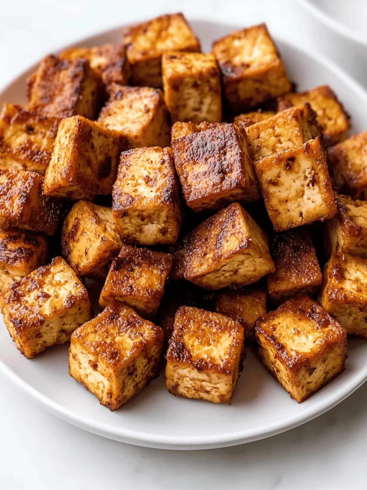Basic Air Fried Tofu
