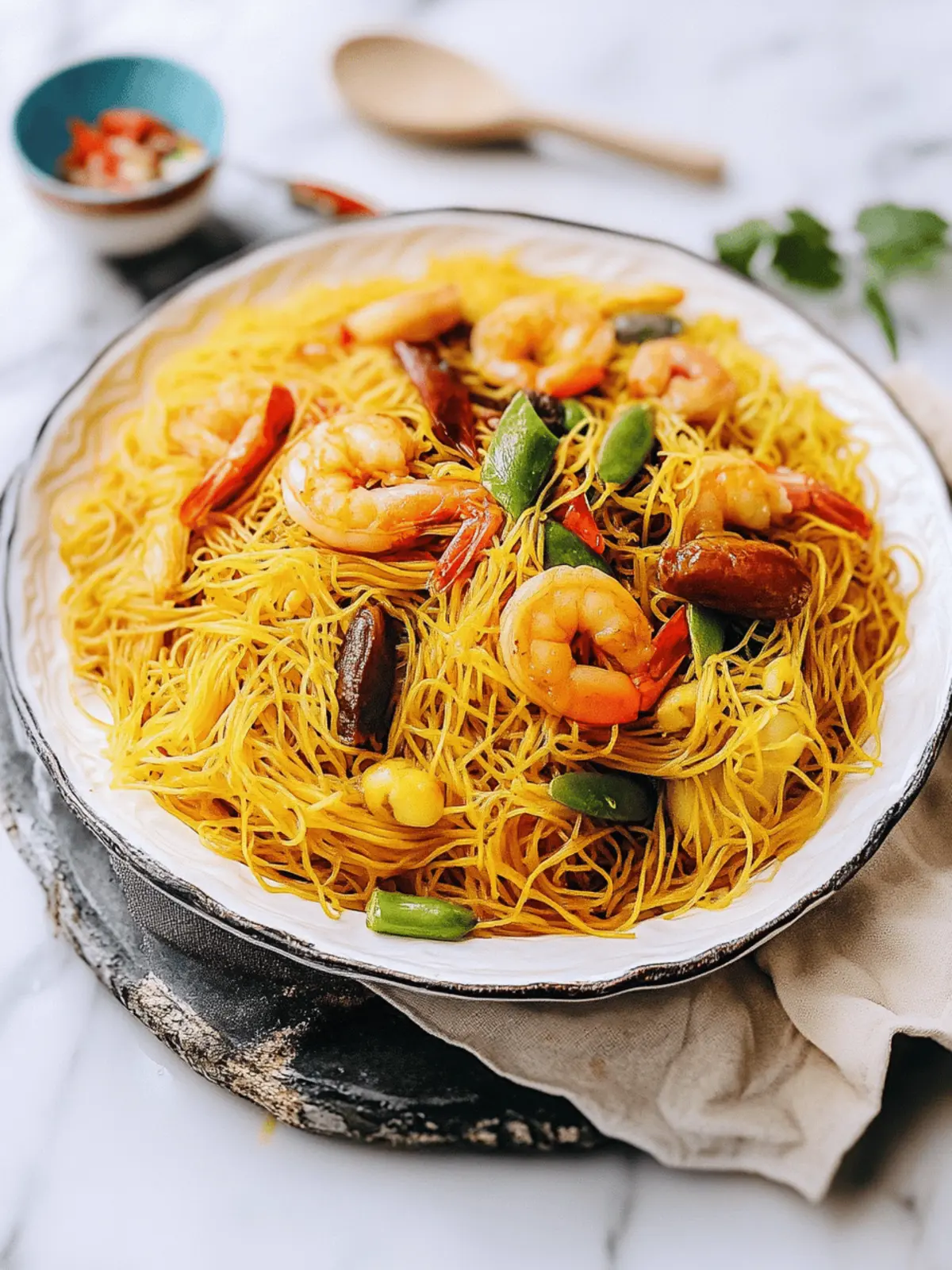 Singapore Noodles (Singapore Mei Fun)