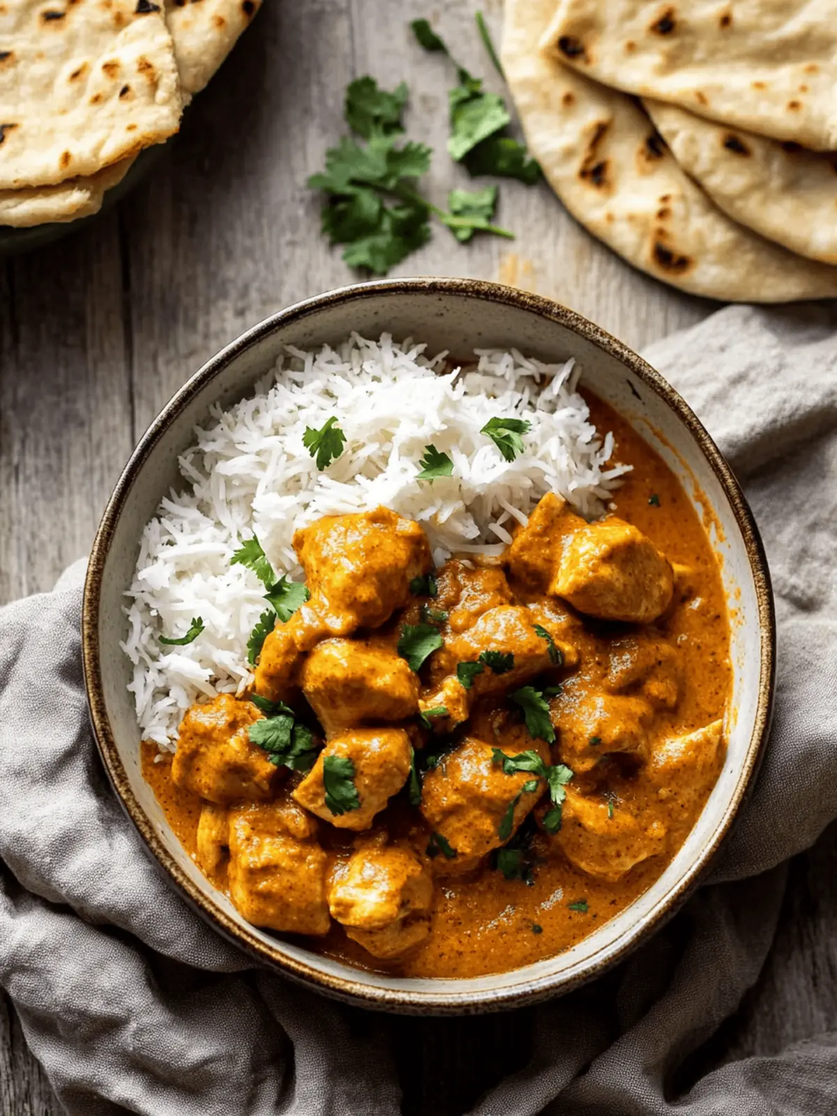 Super Simple Coconut Chicken Tikka Masala