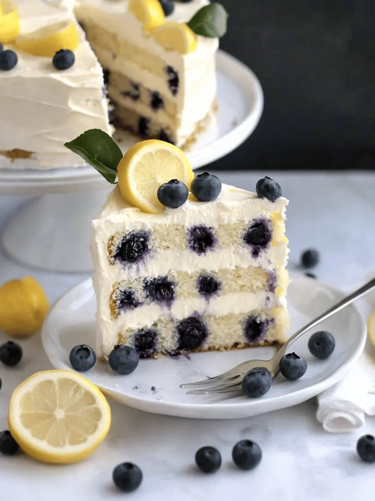 Lemon Blueberry Cake