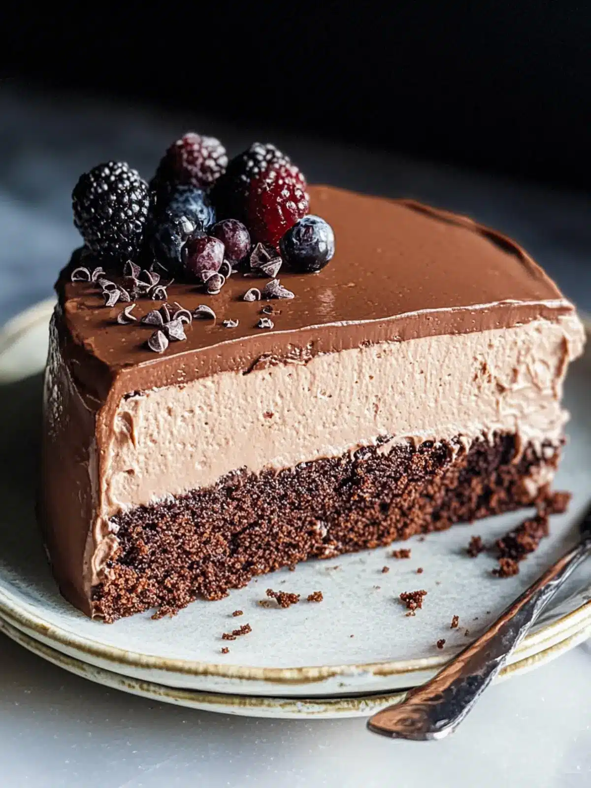 Chocolate Mousse Cake