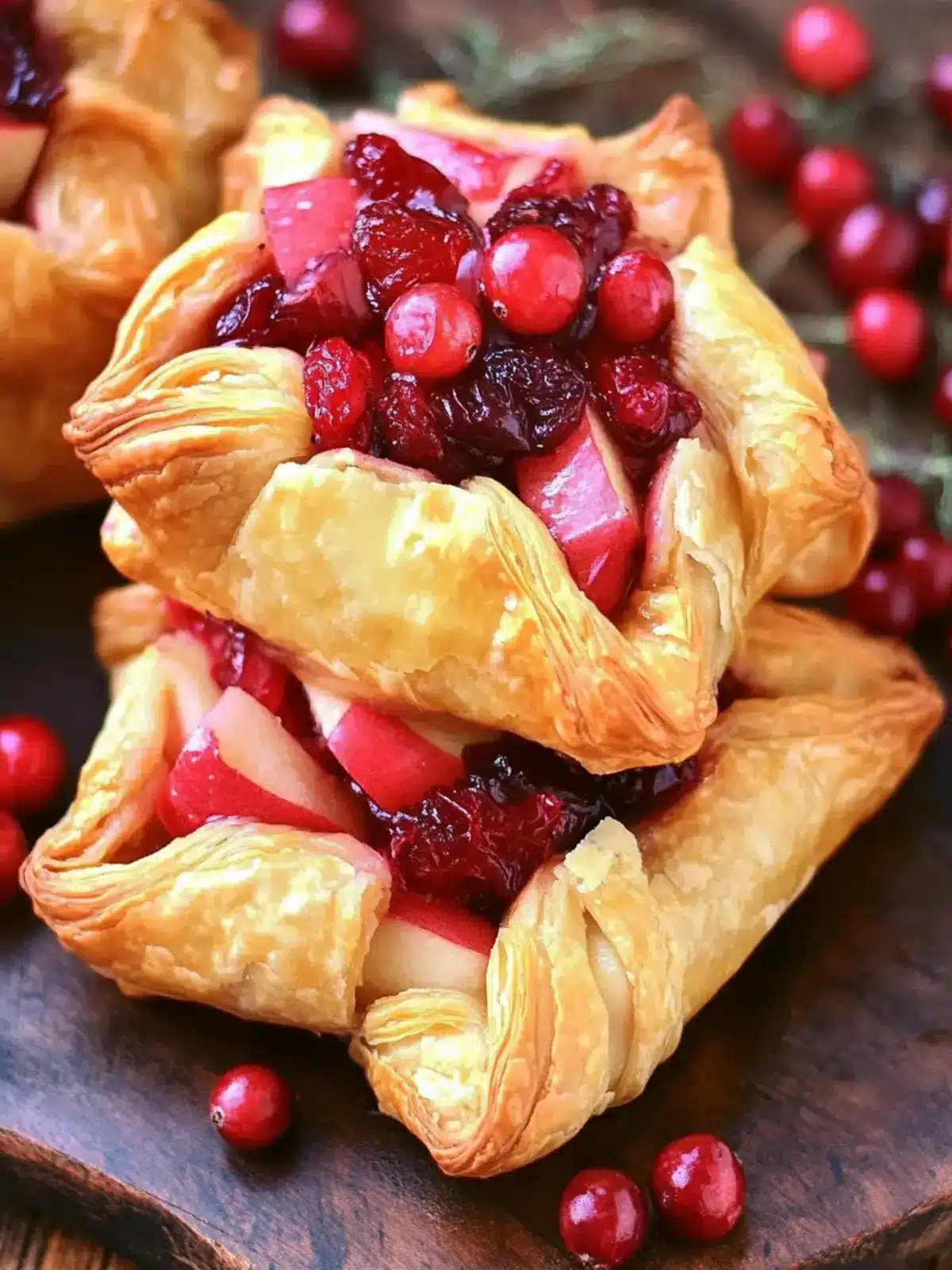 Apple Cranberry Brie Puff Pastry Cups That Steal the Show 3 Apple Cranberry Brie Puff Pastry