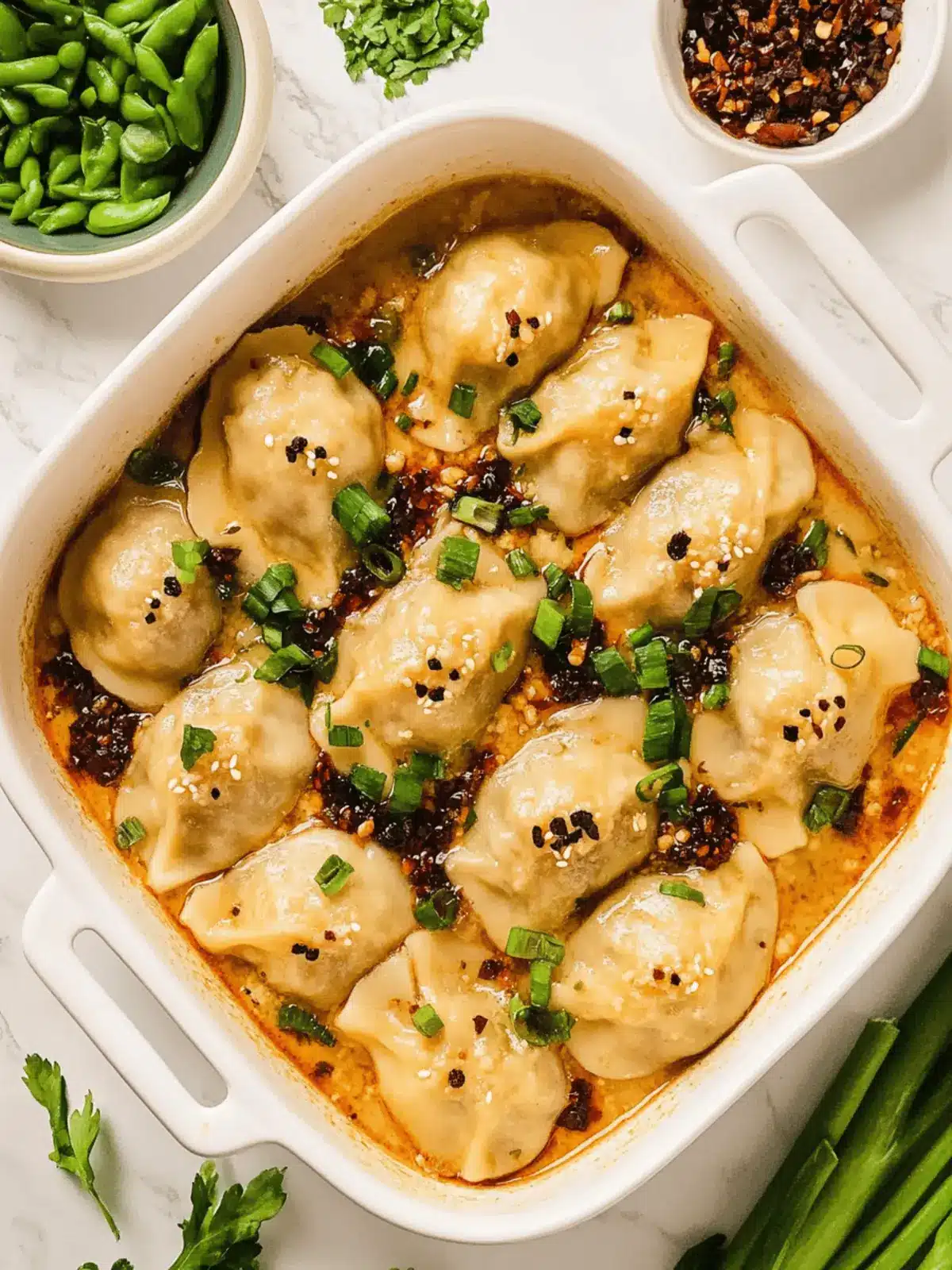 One Pan Dumplings (15 minute dinner!)
