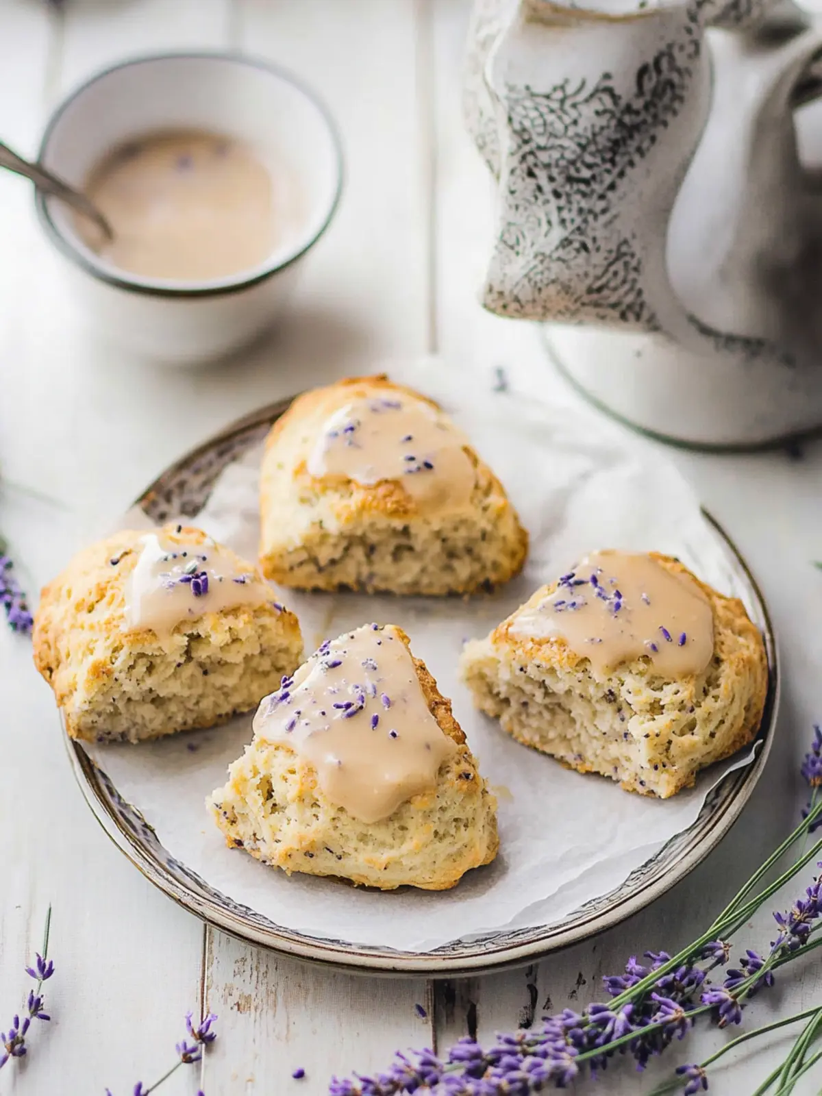 Earl Grey and Lavender Scones