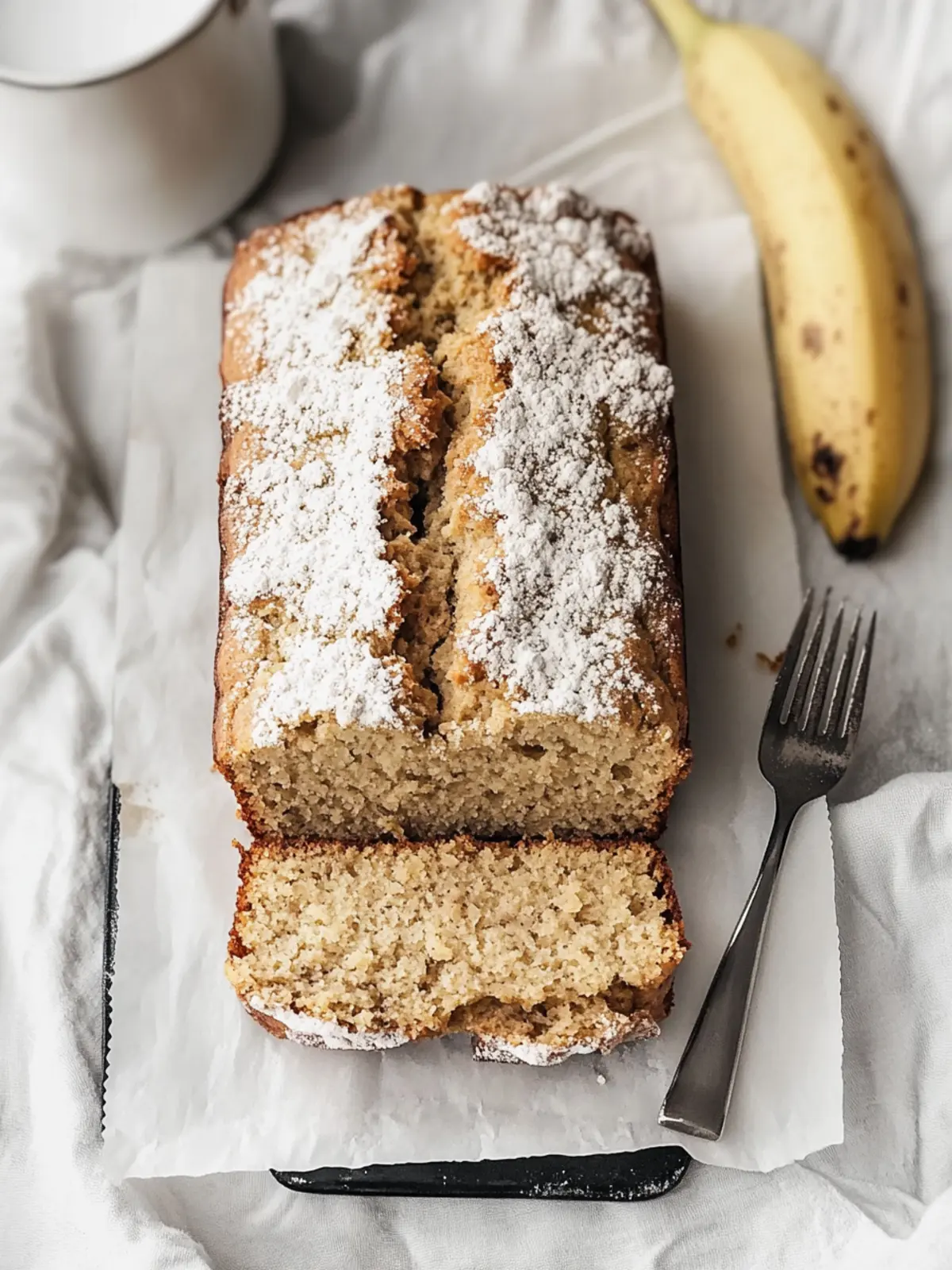 Cardamom Banana Bread
