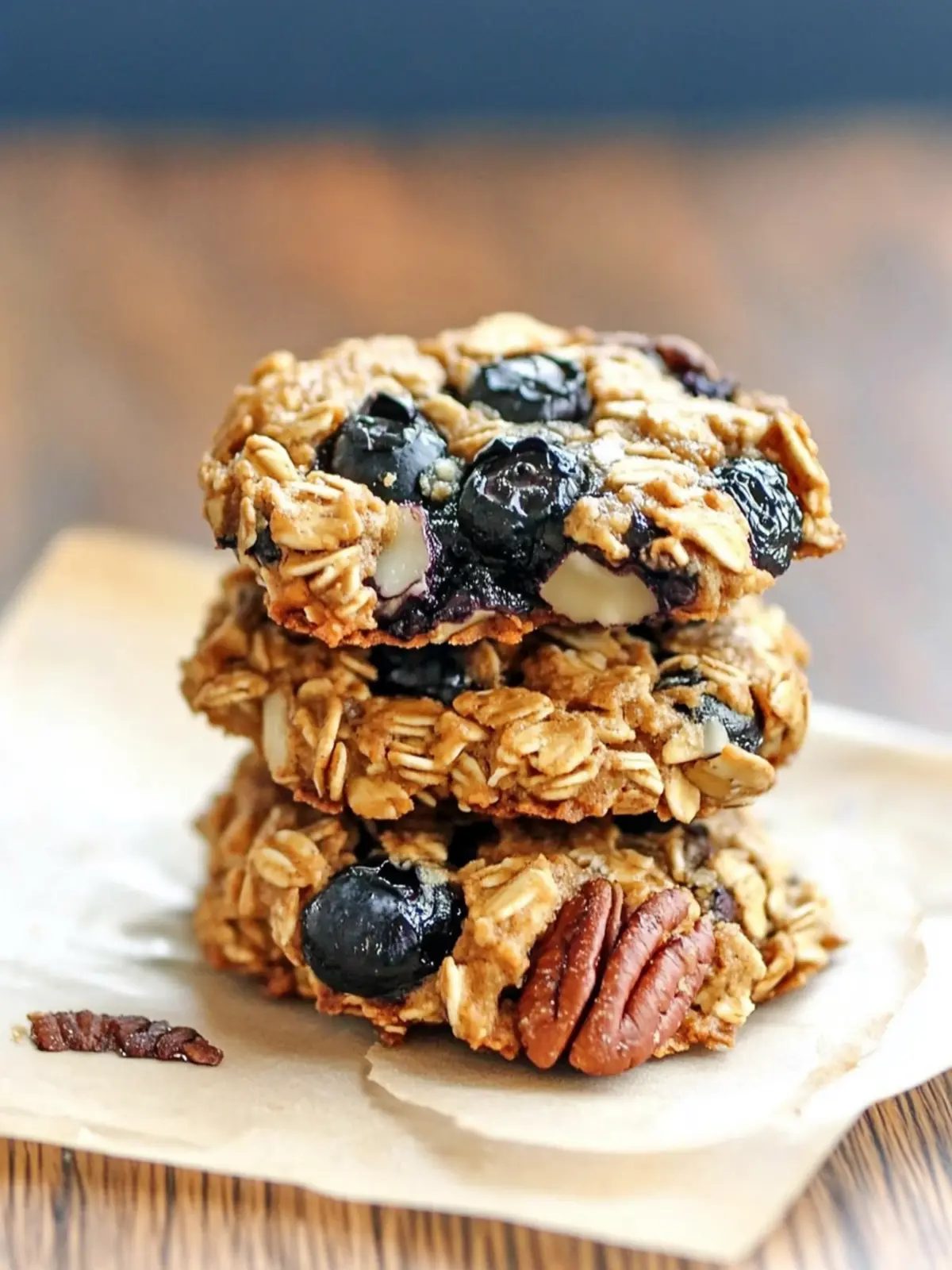 Blueberry Coconut Pecan Breakfast Cookies for Guilt-Free Indulgence 2 Blueberry Coconut Pecan Breakfast Cookies