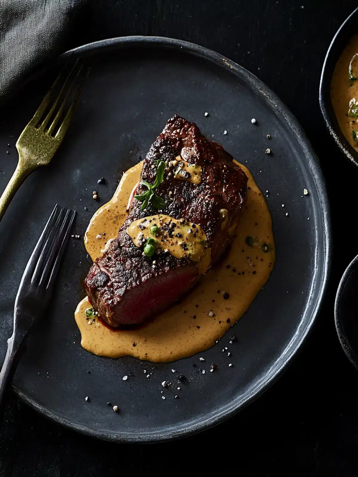 Steak au Poivre