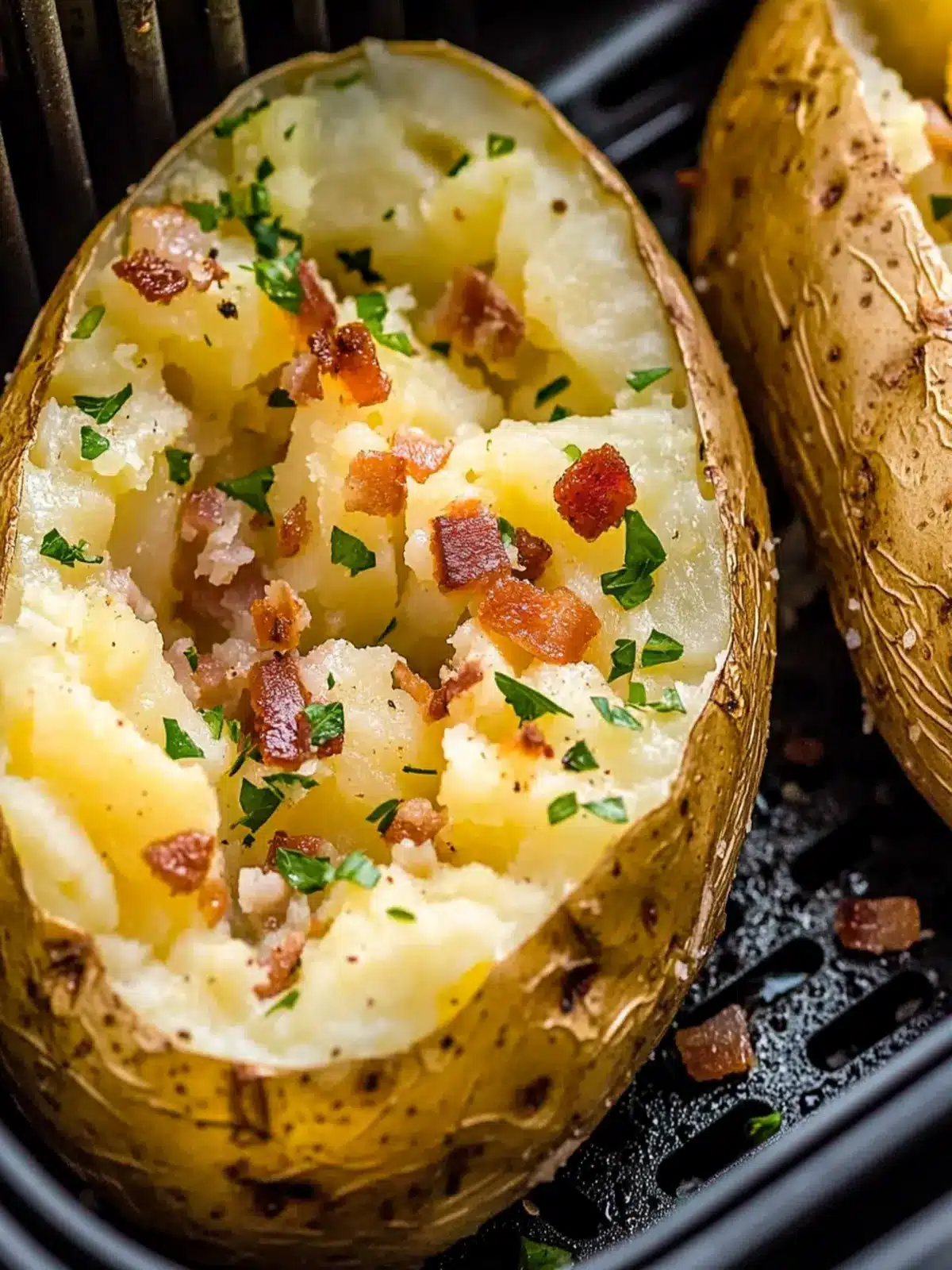 Air Fryer Baked Potatoes