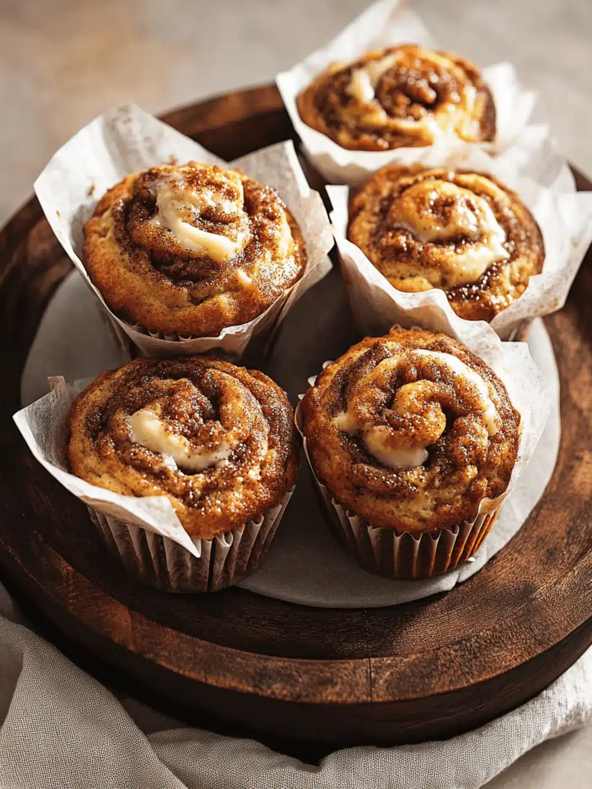 Cinnamon Roll Muffins: Quick, Fluffy, and Irresistibly Delicious 4 Cinnamon Roll Muffins