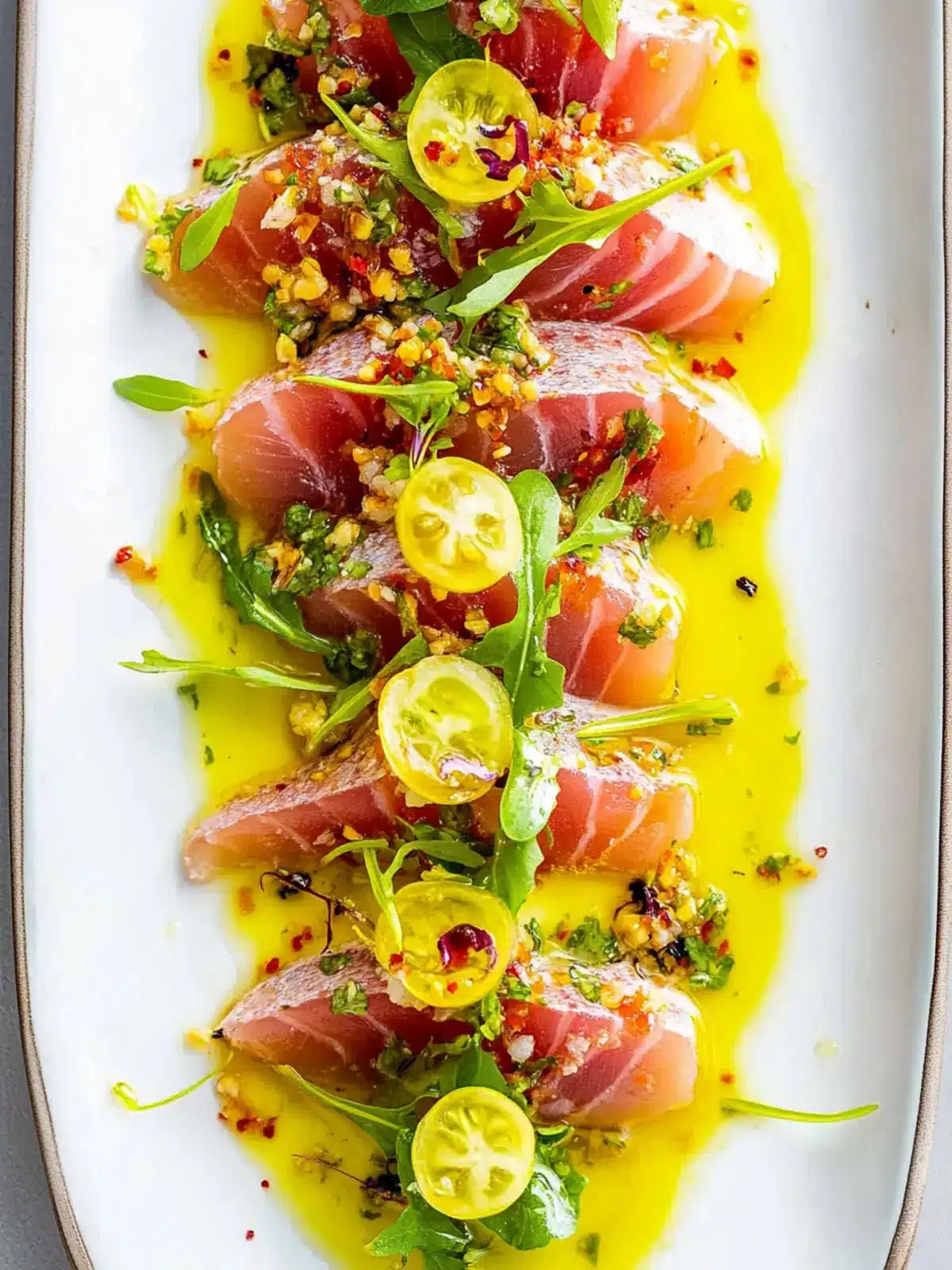 Sicilian Tuna Crudo