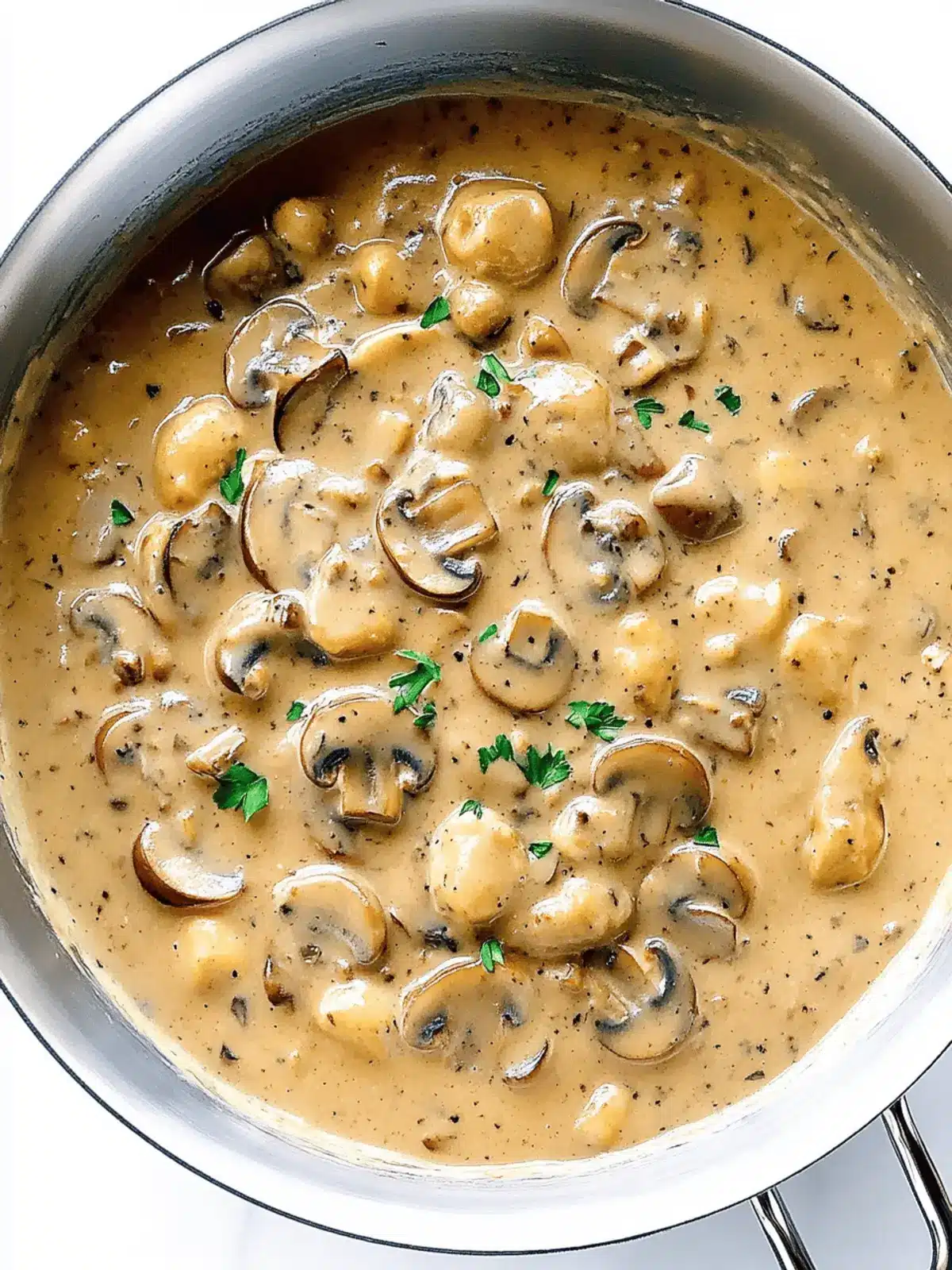 Mushroom Stroganoff (Vegetarian)