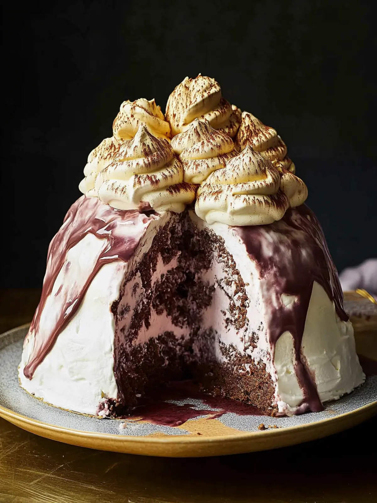 Black Forest Baked Alaska