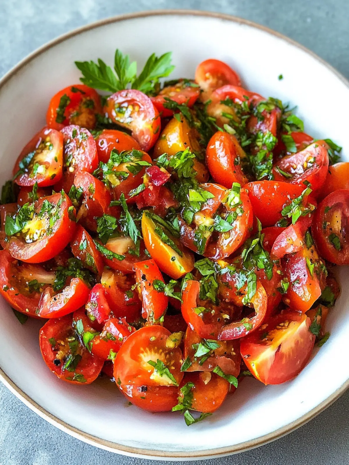 Zesty Lebanese Tomato Salad Ready in Just 30 Minutes 2 Lebanese Tomato Salad