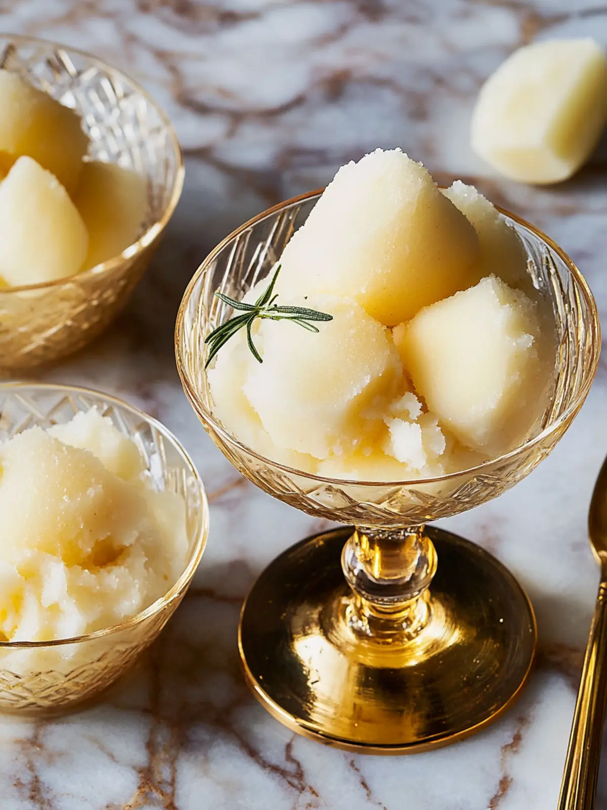 Apple & Rosemary Sorbet