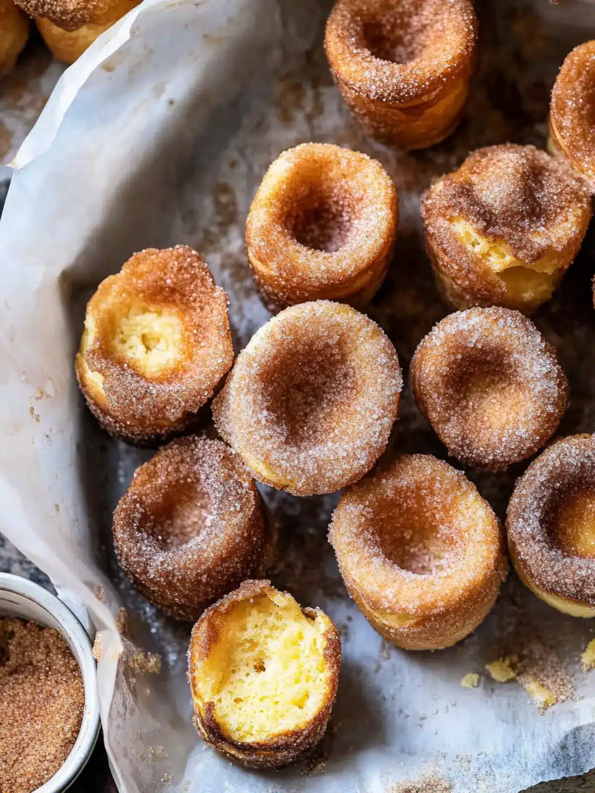 Cinnamon Sugar Brown Butter Popovers